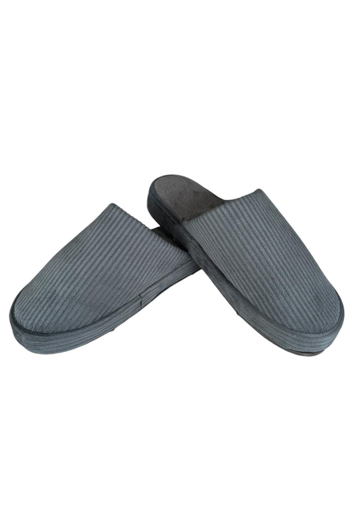 Erkek Pofuduk Ev Terliği FÜME - Görsel 4