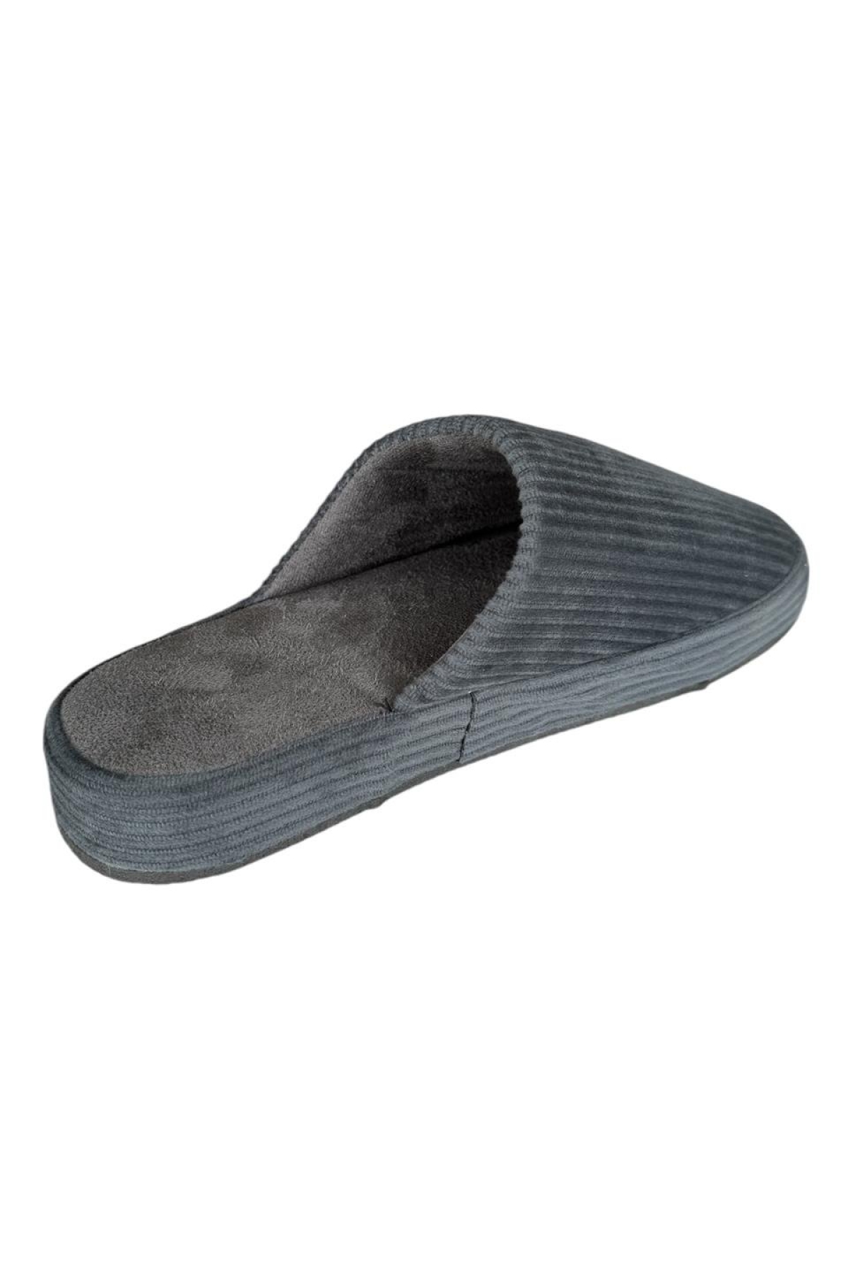 Erkek Pofuduk Ev Terliği FÜME - Görsel 6