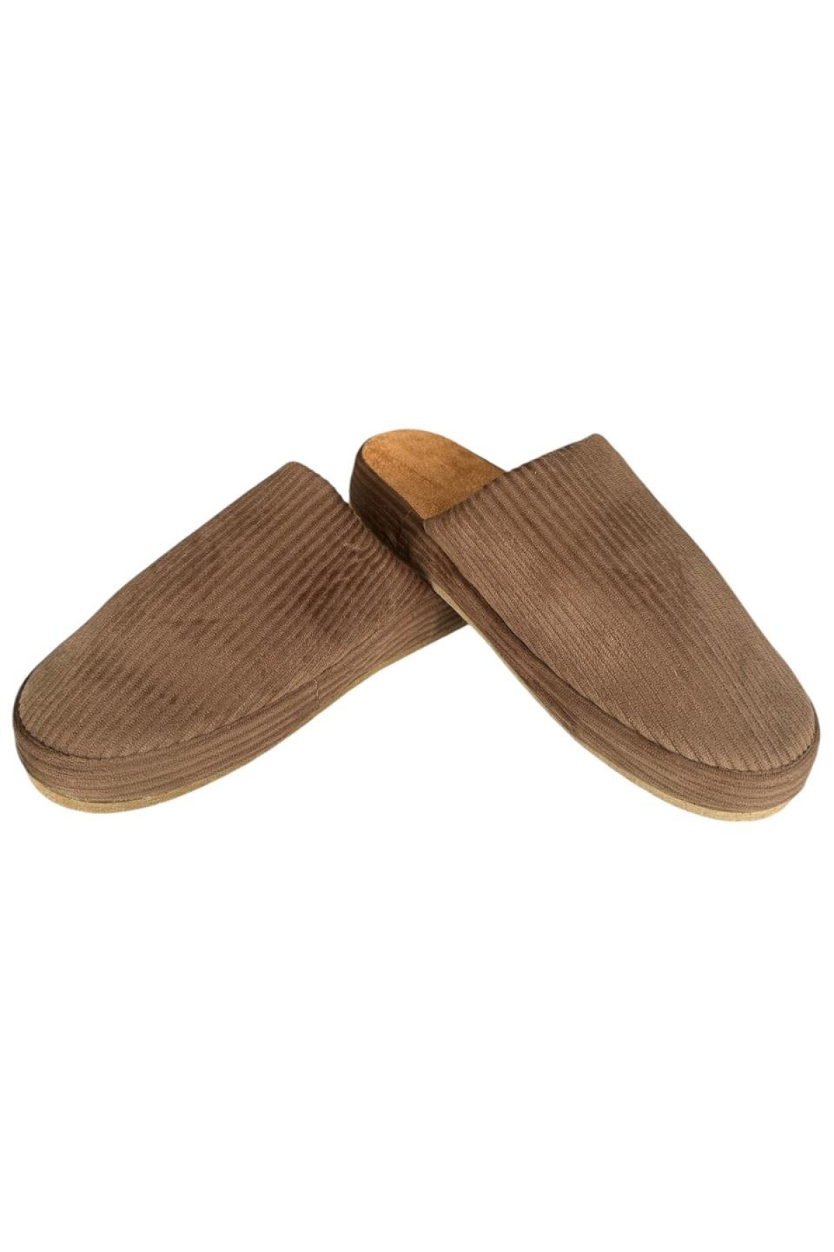 Erkek Pofuduk Ev Terliği VİZON - Görsel 4