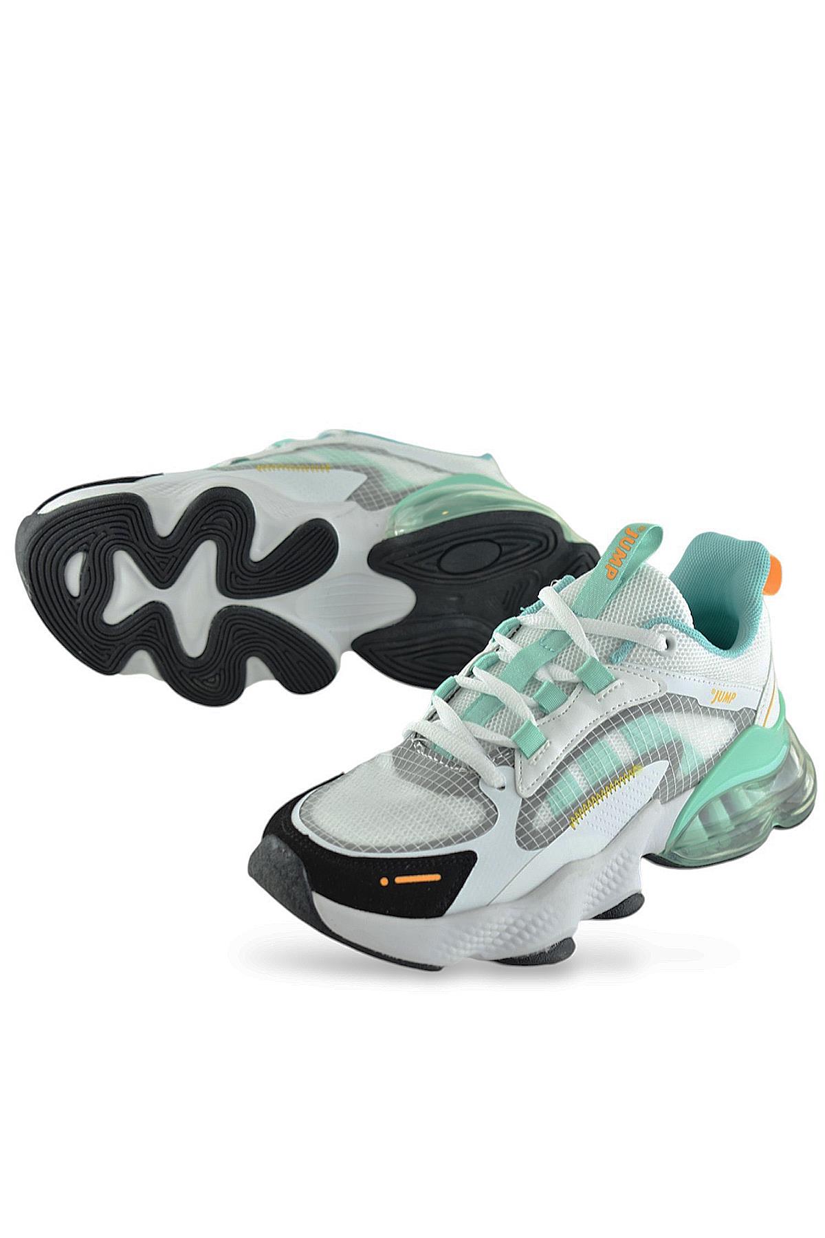 30906 Rahat Ortopedik Taban Günlük Unisex Spor Ayakkabı Balon Taban - Görsel 4