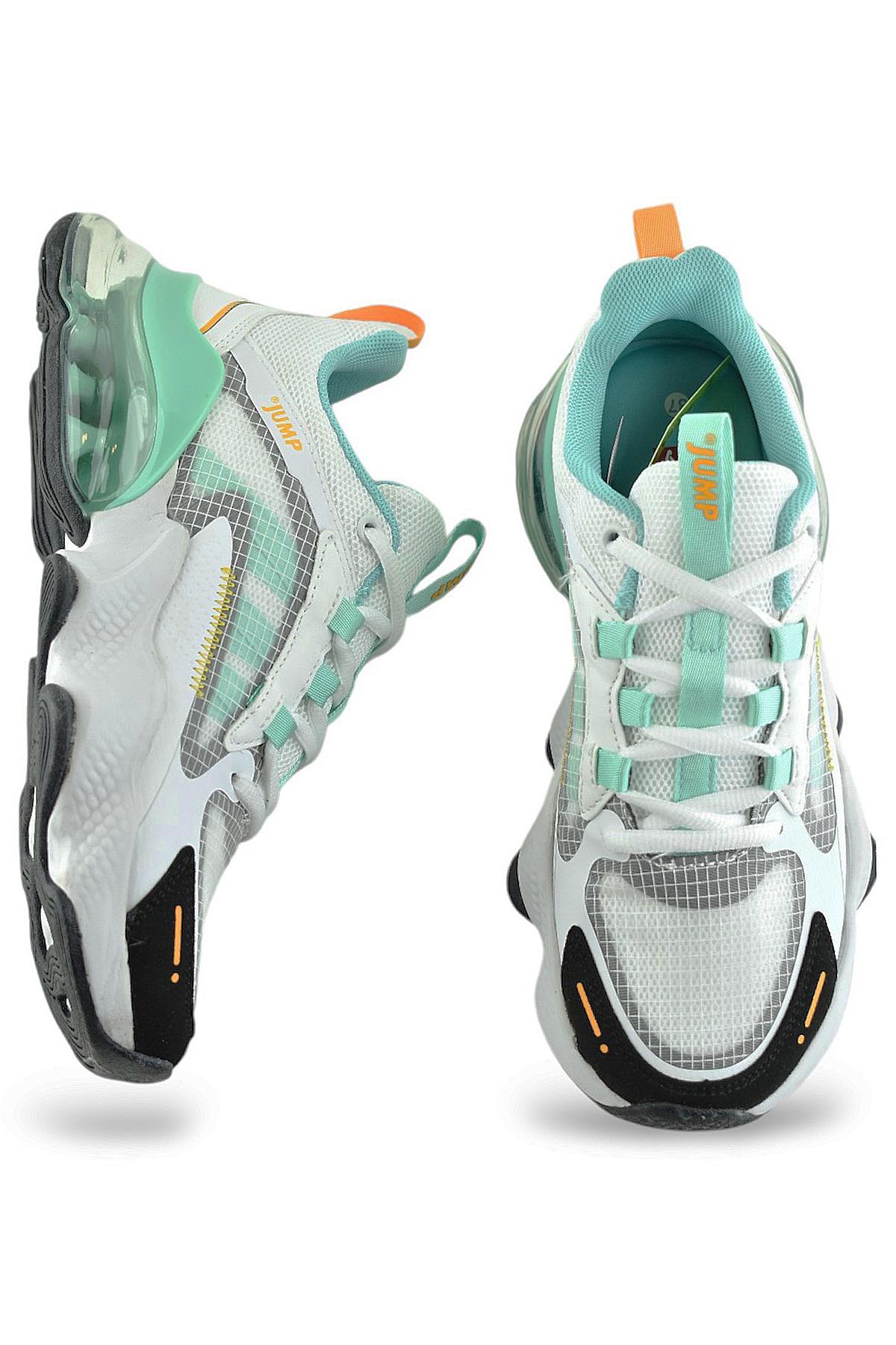 30906 Rahat Ortopedik Taban Günlük Unisex Spor Ayakkabı Balon Taban - Görsel 5