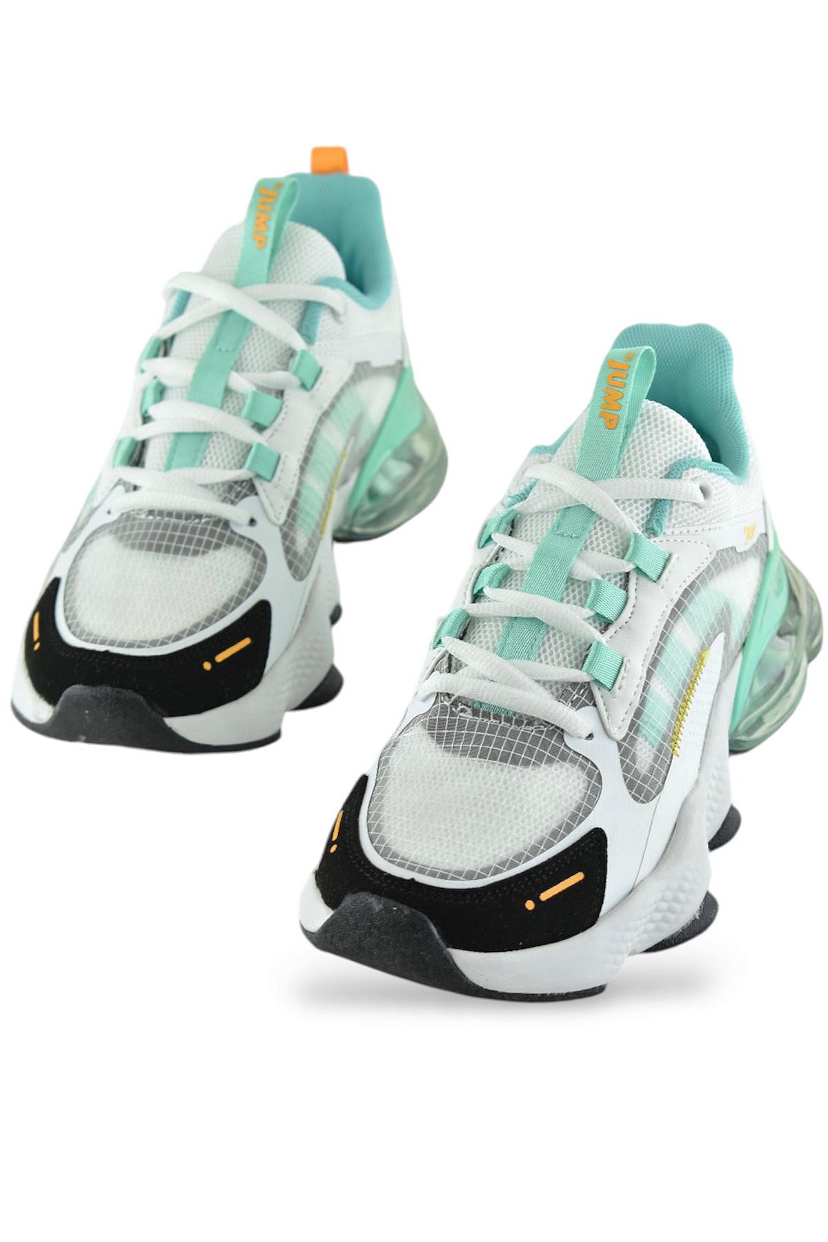 30906 Rahat Ortopedik Taban Günlük Unisex Spor Ayakkabı Balon Taban - Görsel 6