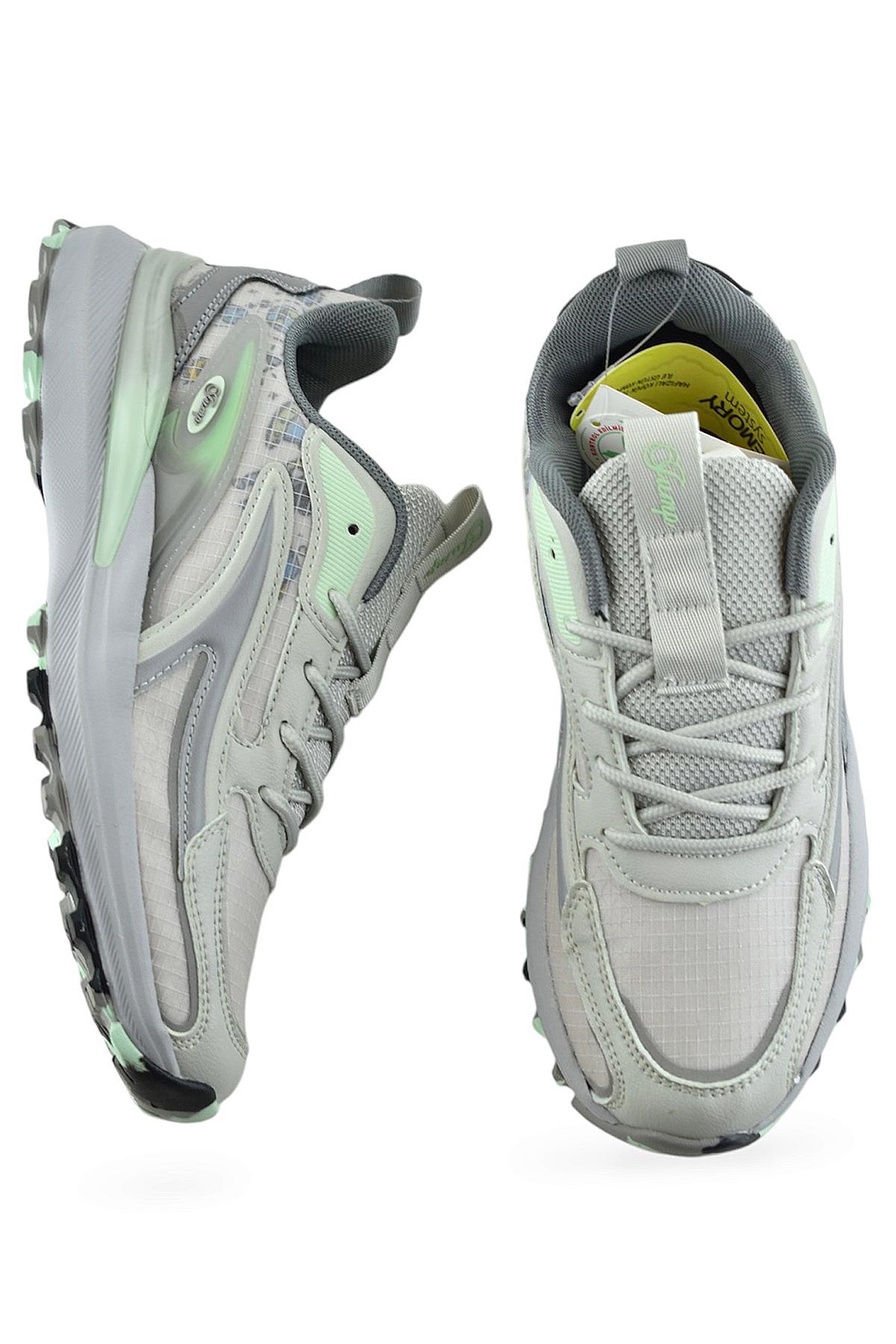 30877 Rahat Ortopedik Taban Günlük Unisex Spor Ayakkabı Mevsimlik Spor Ayakkabı - Görsel 6