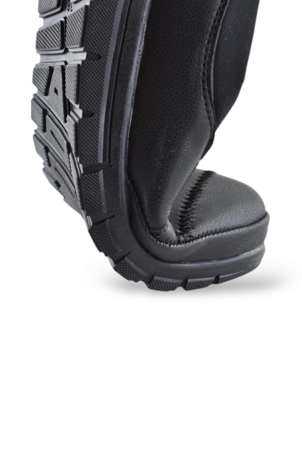 0248 Rahat Ortopedik Taban Günlük Kadın Ayakkabı Babet Kadın Kışlık Ayakkabı - Görsel 7