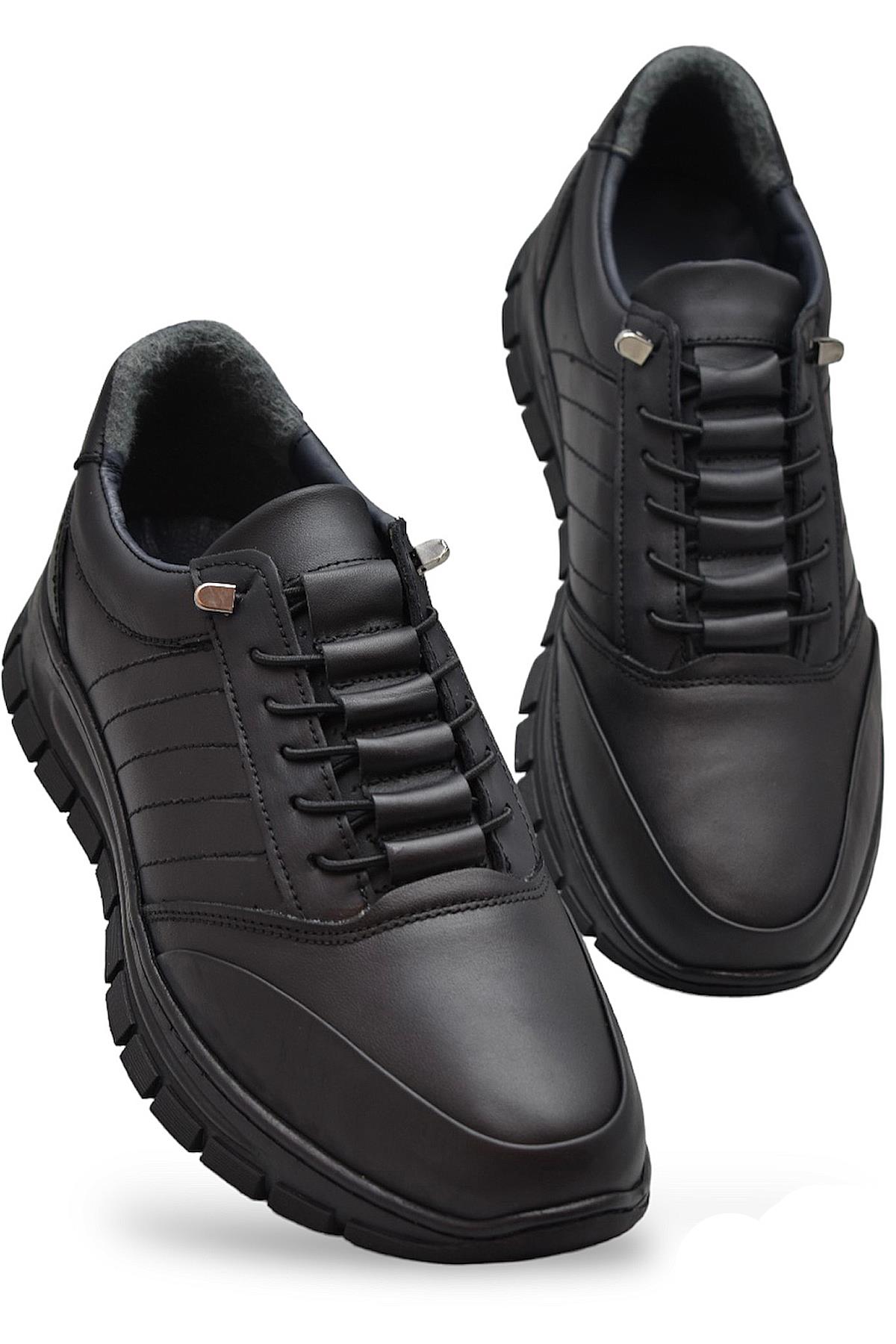 TAB2920 Ortopedik Taban %100 Hakiki Deri Erkek Ayakkabı Kauçuk Kaymaz Taban Özerdem - Görsel 2