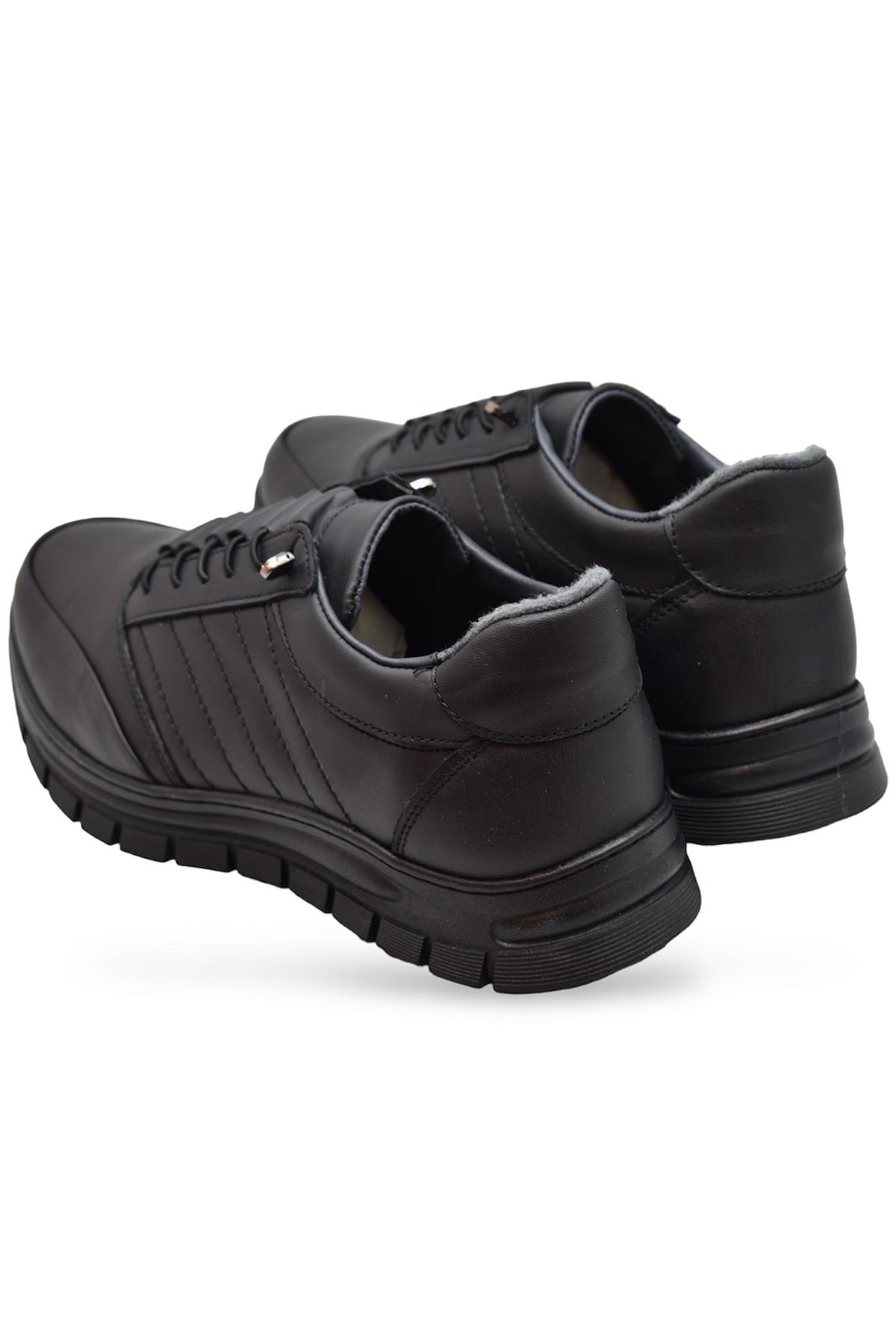 TAB2920 Ortopedik Taban %100 Hakiki Deri Erkek Ayakkabı Kauçuk Kaymaz Taban Özerdem - Görsel 4