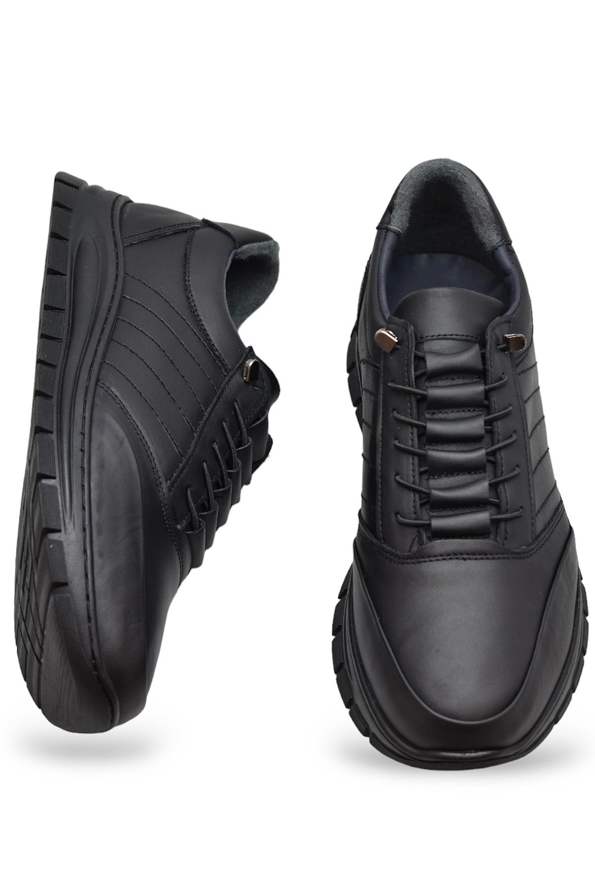 TAB2920 Ortopedik Taban %100 Hakiki Deri Erkek Ayakkabı Kauçuk Kaymaz Taban Özerdem - Görsel 6