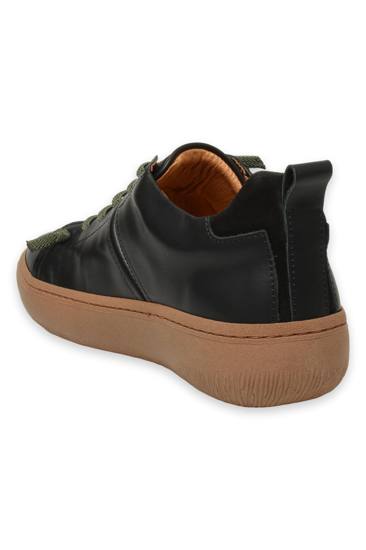 D24Ka-385 Günlük Sneakers Siyah Kadın Ayakkabı - Görsel 5