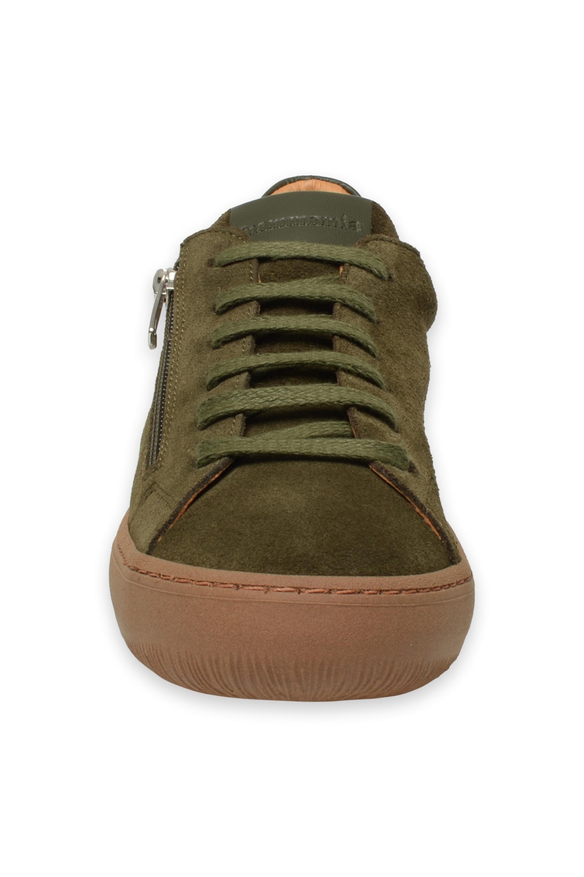 D24Ka-380 Günlük Sneakers Haki Kadın Spor Ayakkabı - Görsel 4