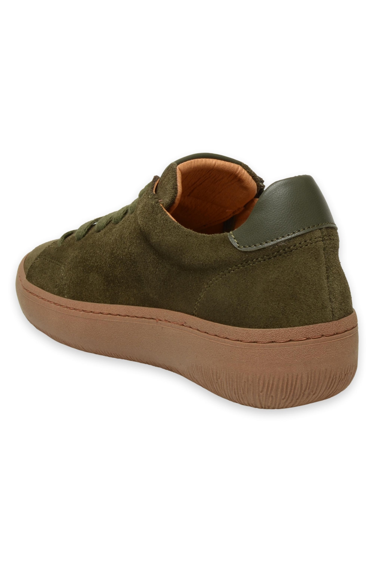 D24Ka-380 Günlük Sneakers Haki Kadın Spor Ayakkabı - Görsel 5