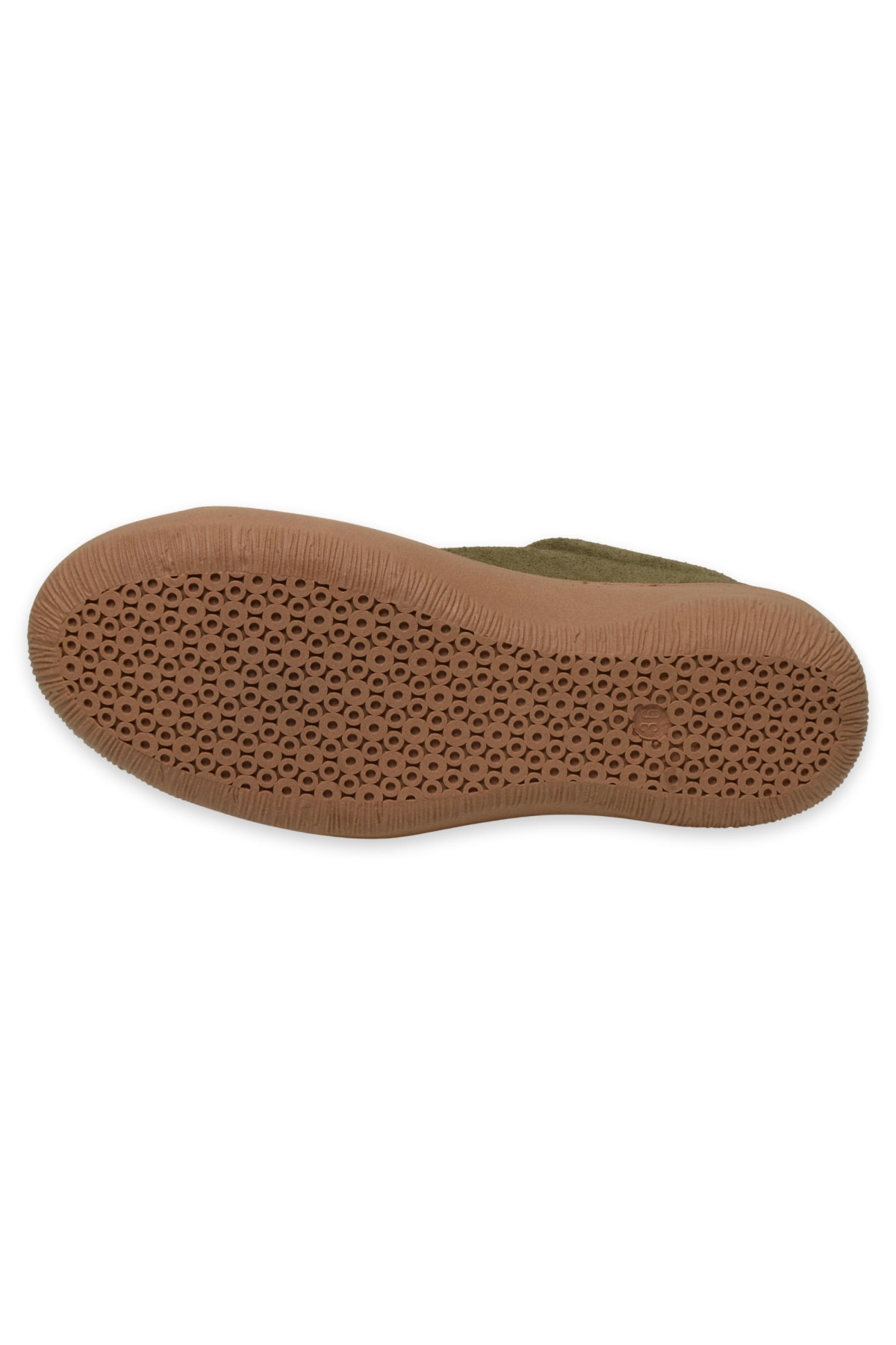 D24Ka-380 Günlük Sneakers Haki Kadın Spor Ayakkabı - Görsel 6