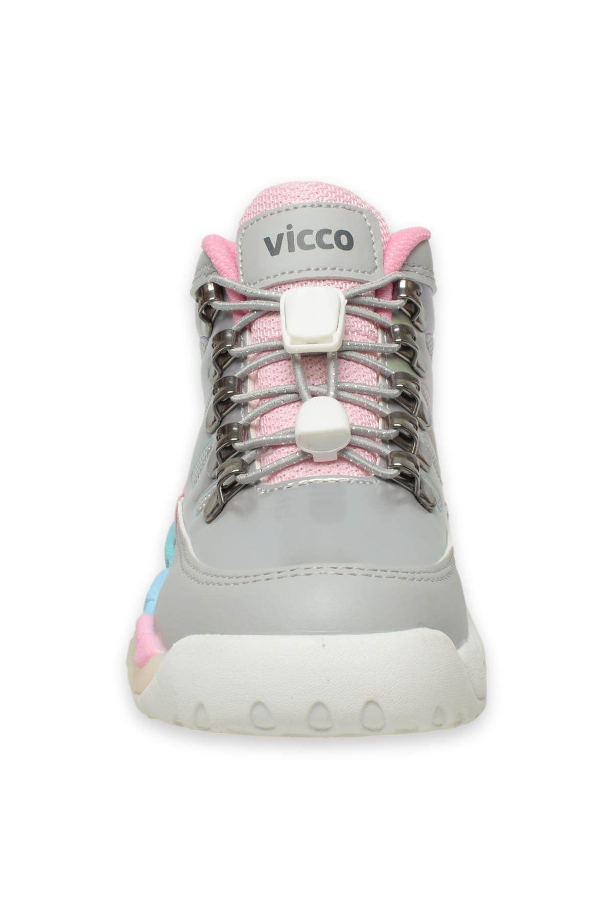 946.P24K417 Ellen Patik Işıklı Phylon Gri Kız Çocuk Bot - Görsel 4