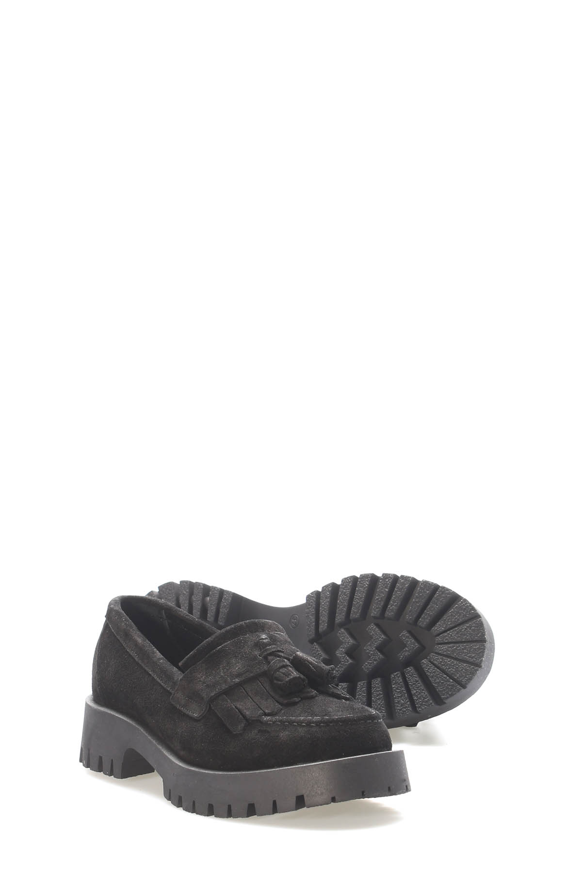 Hakiki Deri Kadın Casual Ayakkabı 581ZA2840 - Görsel 4