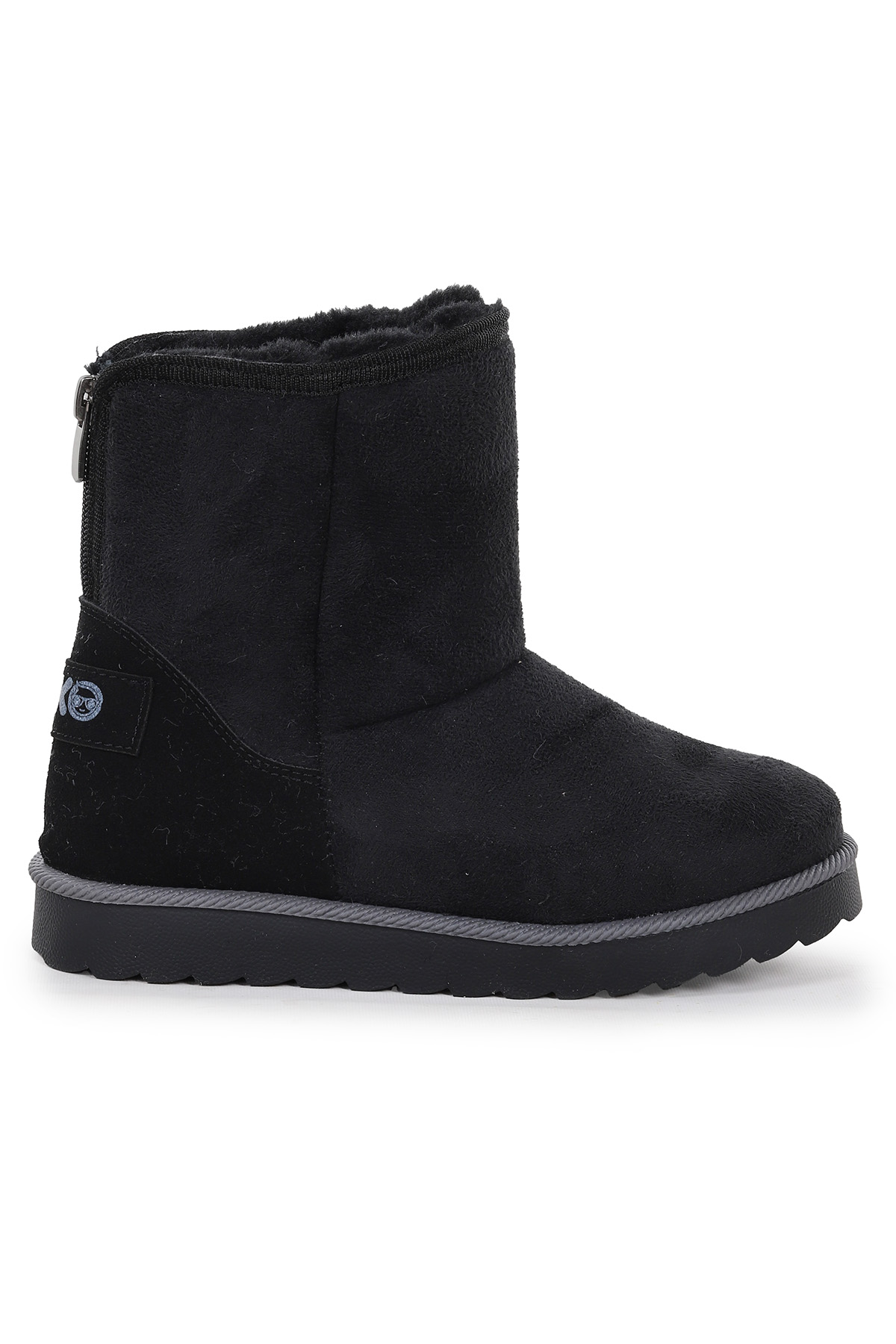 Jessy Fermuarlı Kız Çocuk Bot Siyah - Görsel 4