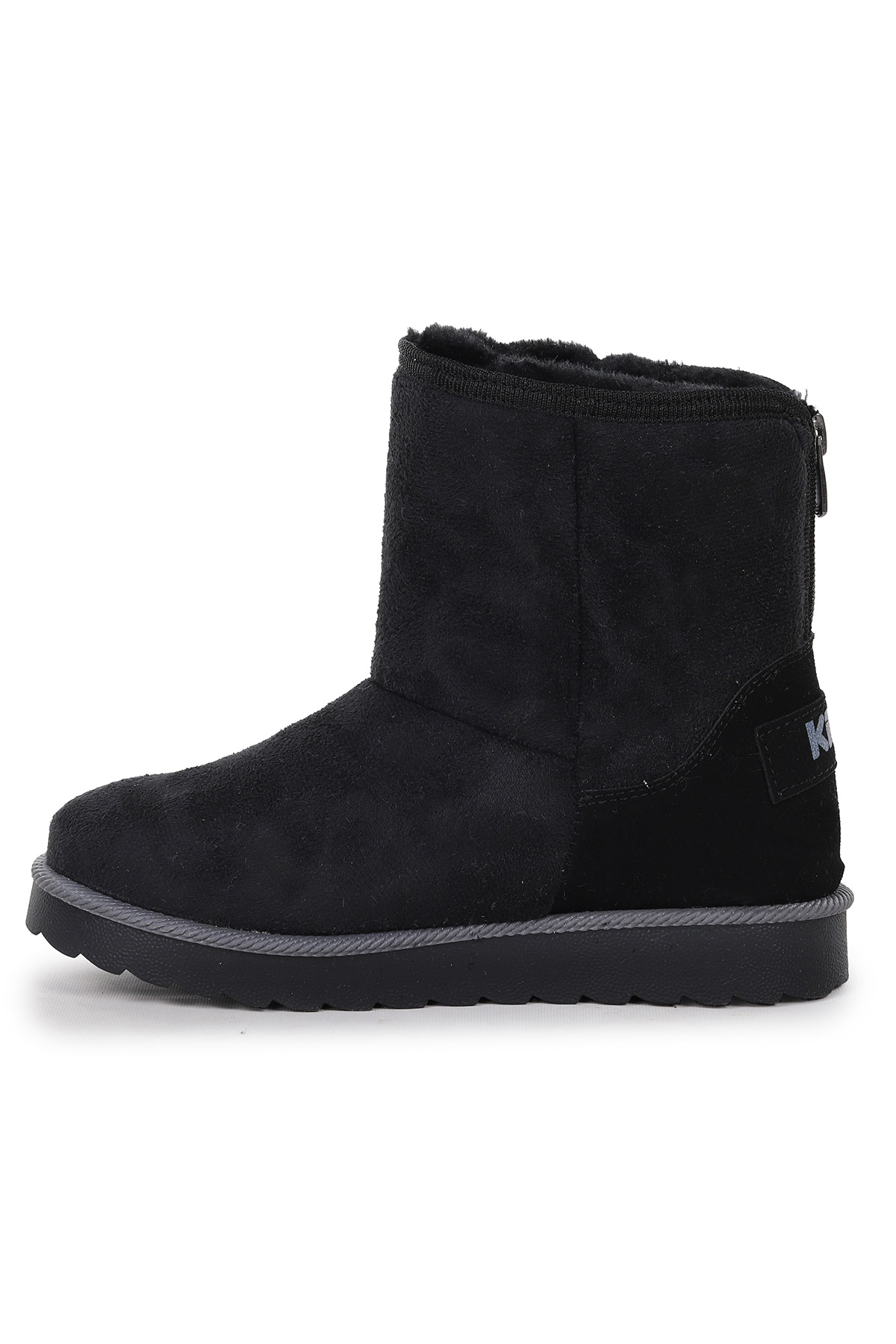 Jessy Fermuarlı Kız Çocuk Bot Siyah - Görsel 5