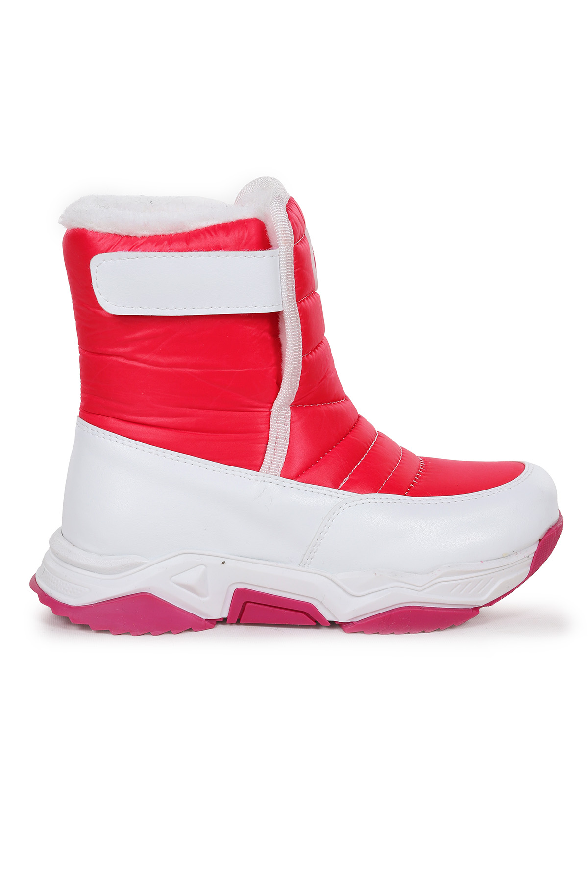 Monny Cırtlı Kız Çocuk Kar Botu Fuşya - Görsel 4