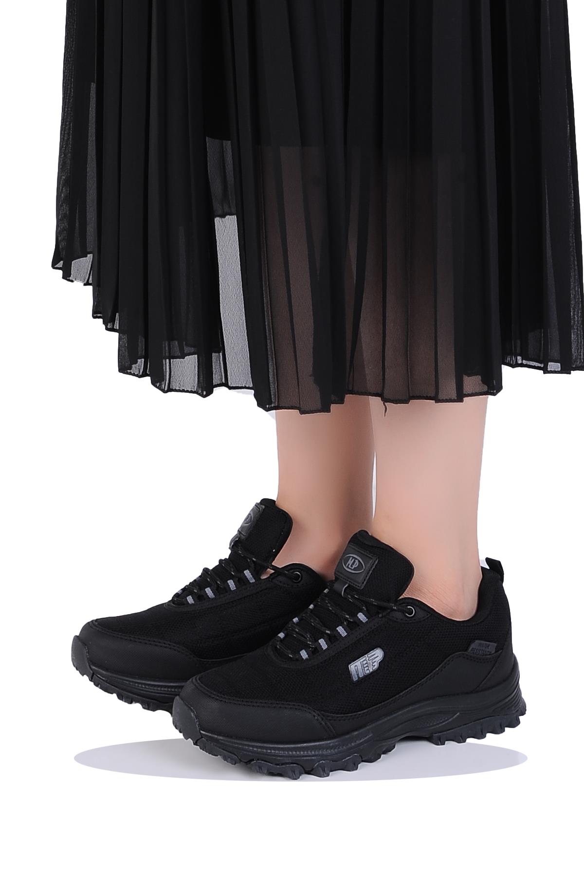 Mp 242-2002Zn Siyah Kadın Trekkıng Ayakkabı - Görsel 3