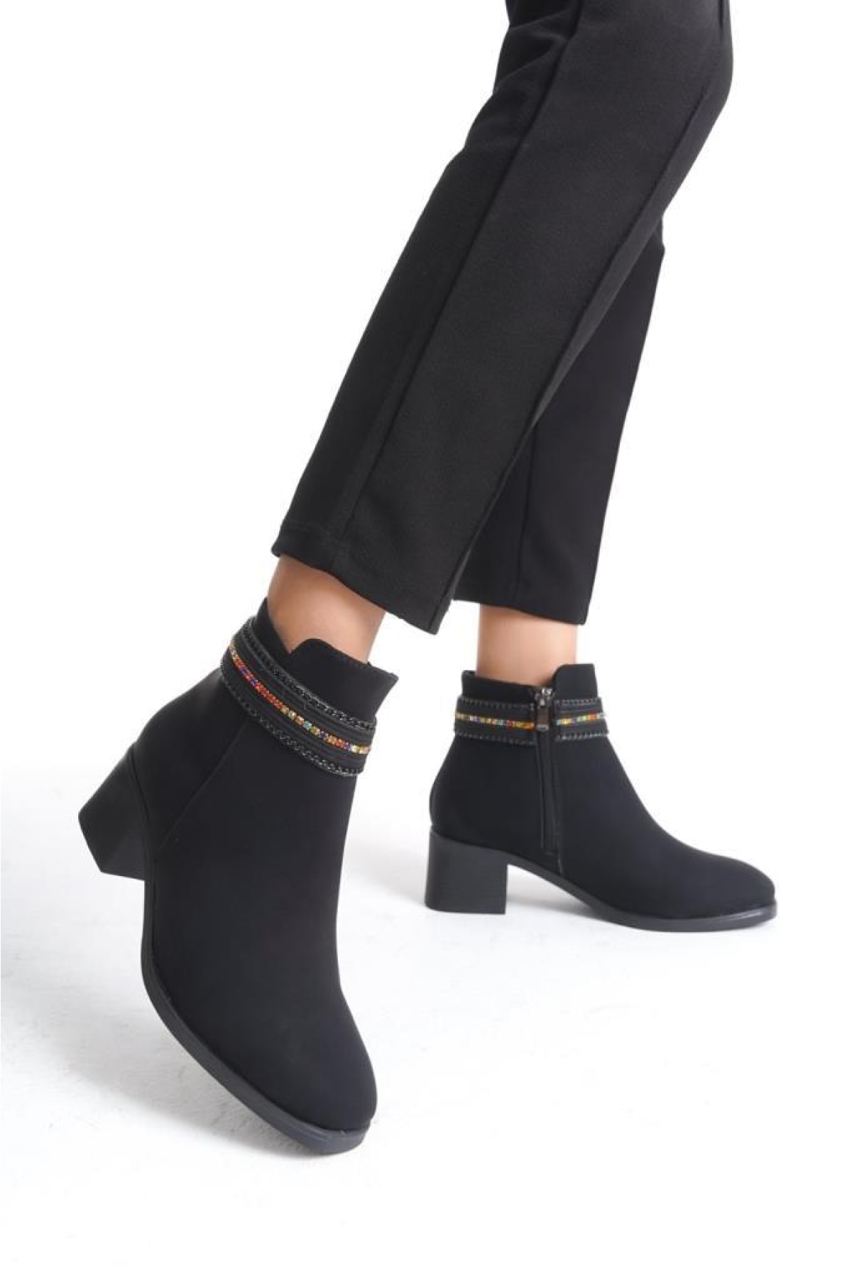Sprs 02973 Kadın 5,5 Cm Topuklu Bot - Görsel 2