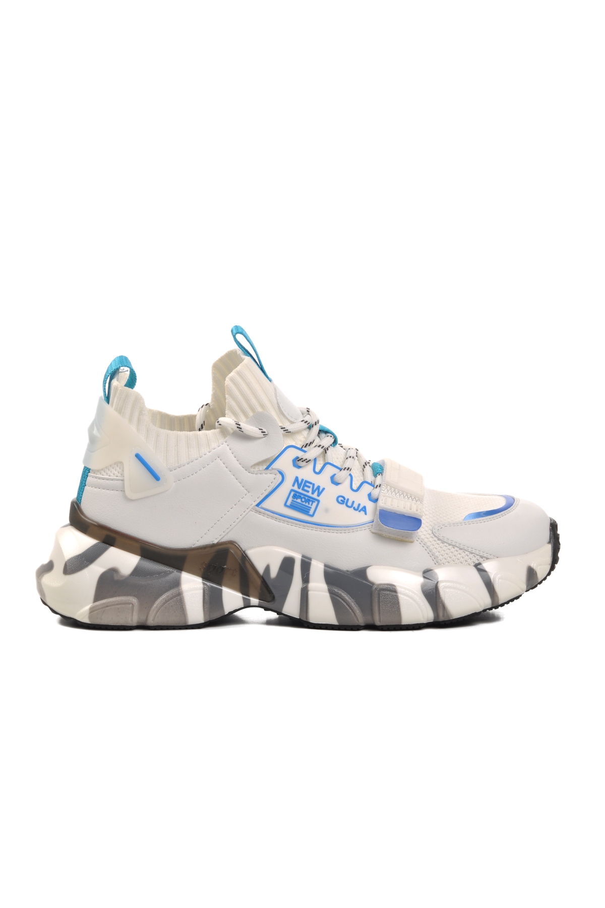 24K573 Beyaz Erkek Spor Ayakkabı - Görsel 2