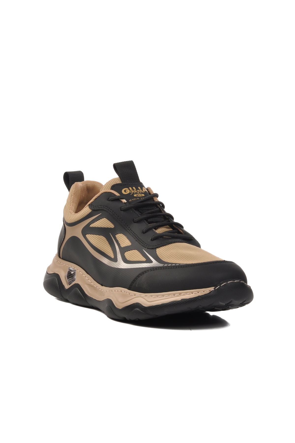 24K543 Bej Erkek Spor Ayakkabı - Görsel 4