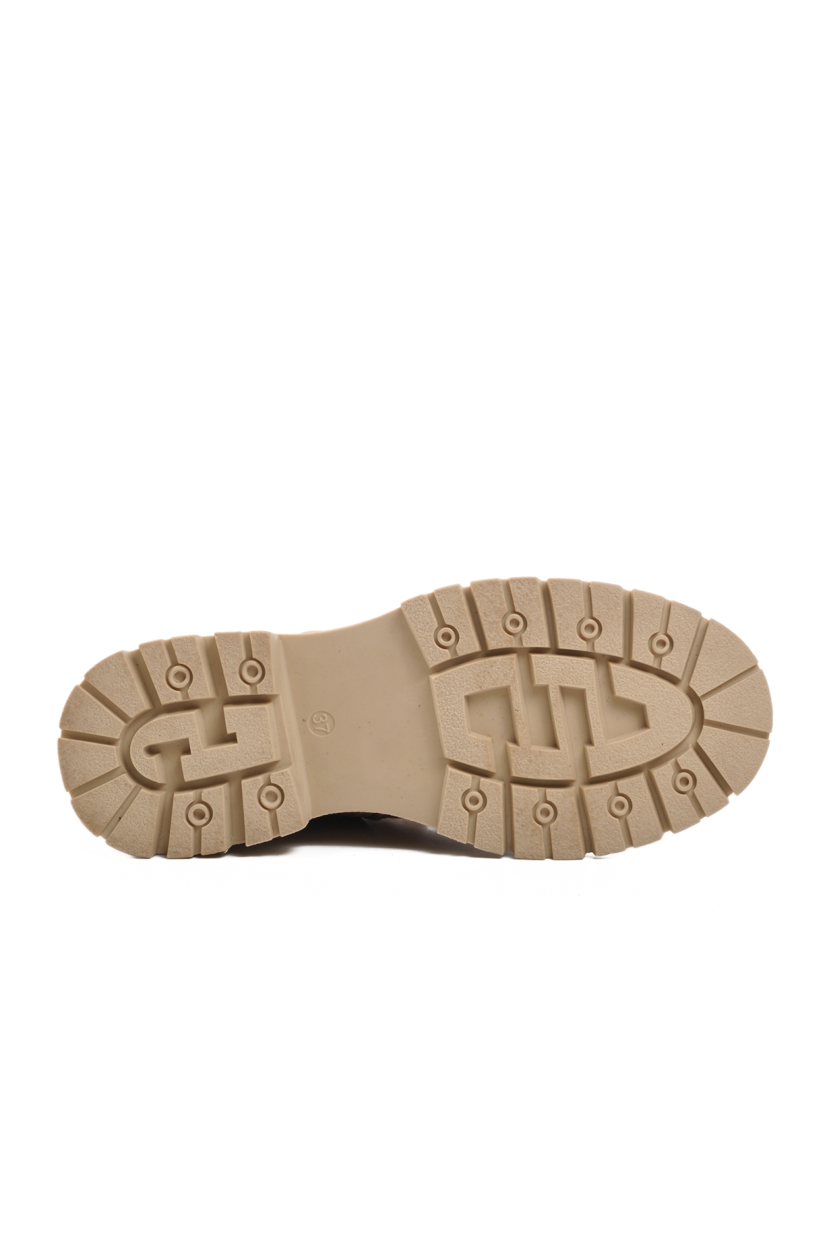 9814 Bej İçi Kürklü Hakiki Deri Kadın Bot - Görsel 6