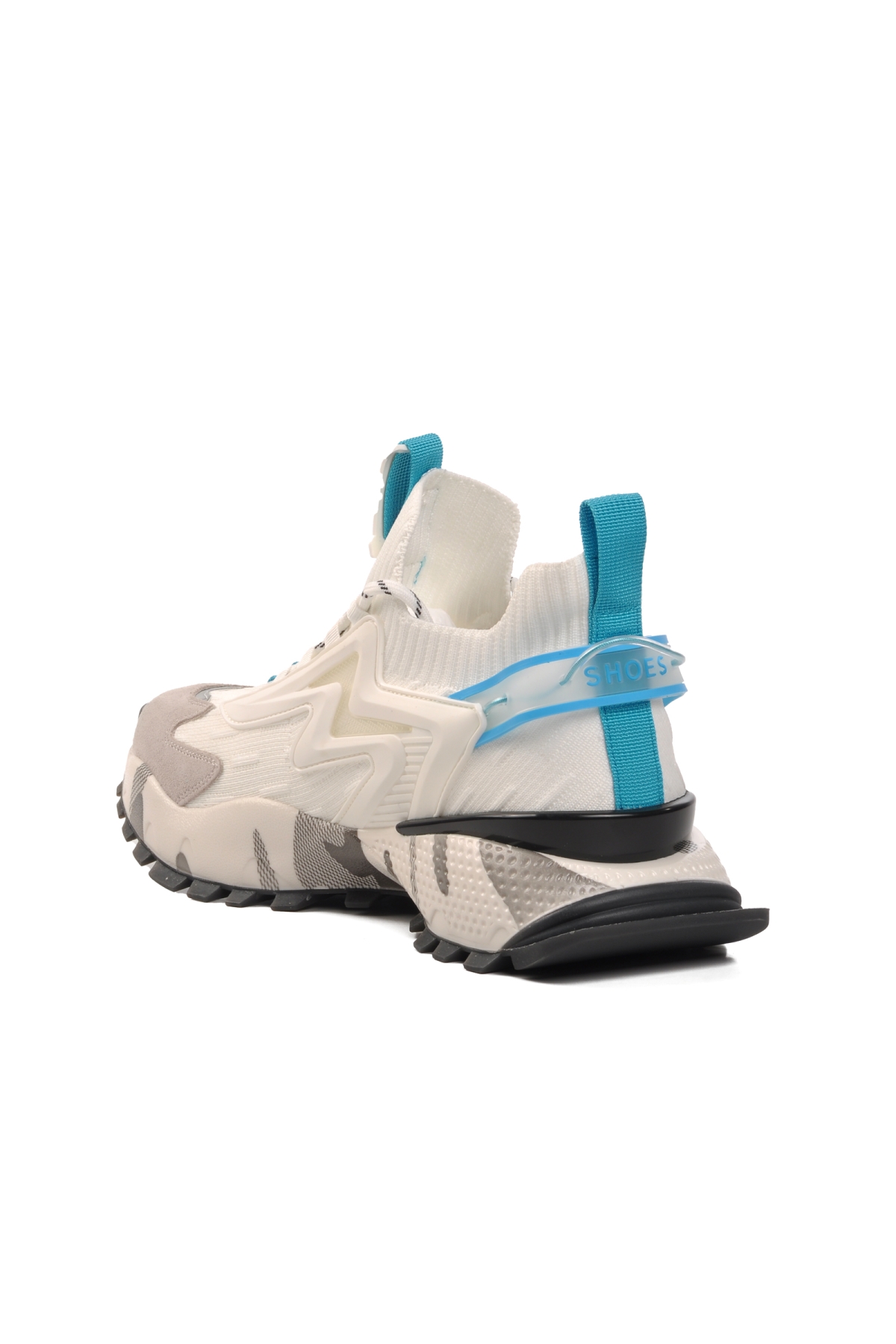 24K574 Beyaz Erkek Spor Ayakkabı - Görsel 5