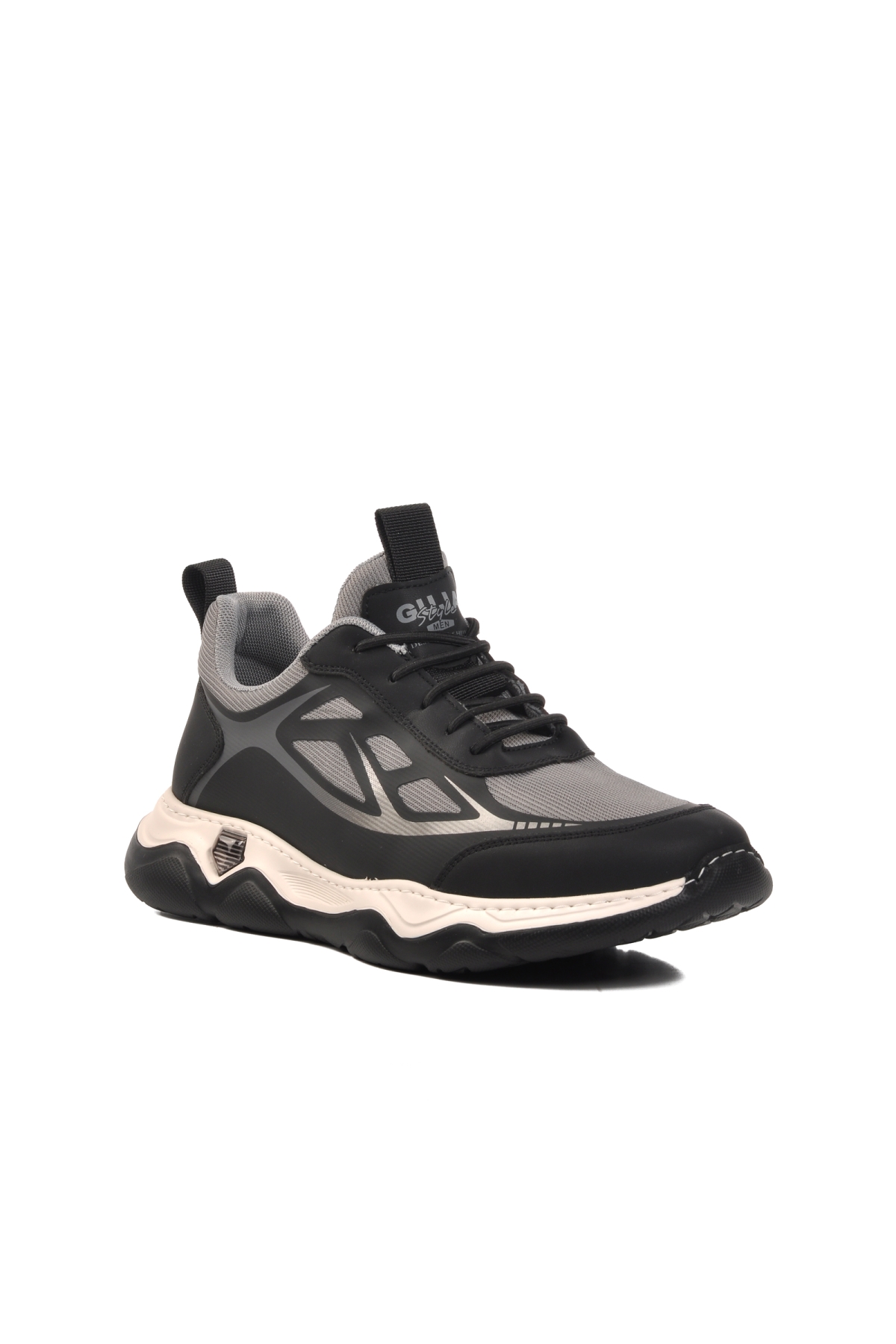 24K543 Gri Erkek Spor Ayakkabı - Görsel 4