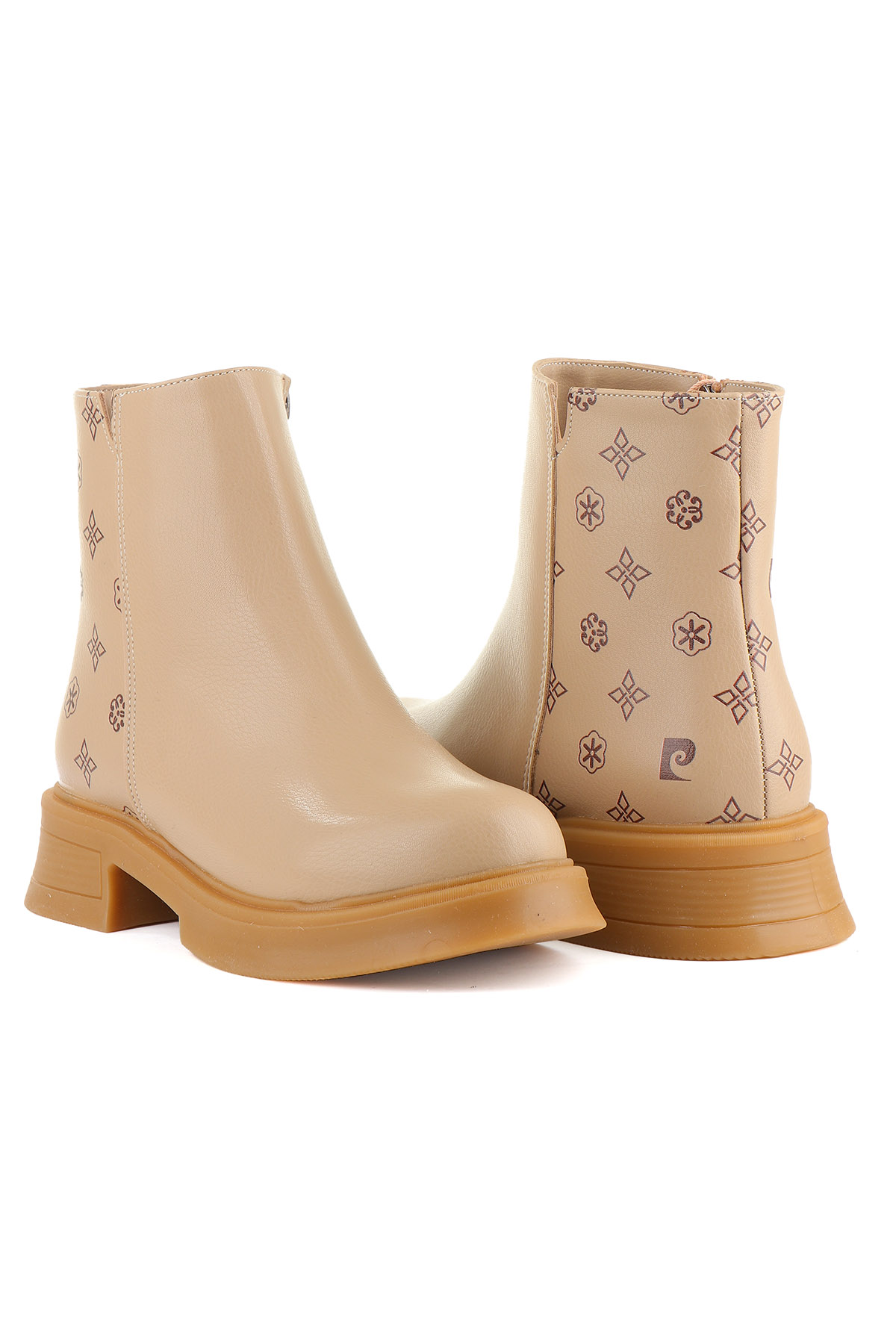 54134 Sıcak Astar Fermuarlı Kadın Bot - Görsel 7