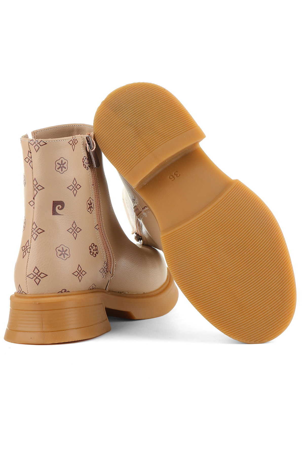 54134 Sıcak Astar Fermuarlı Kadın Bot - Görsel 8