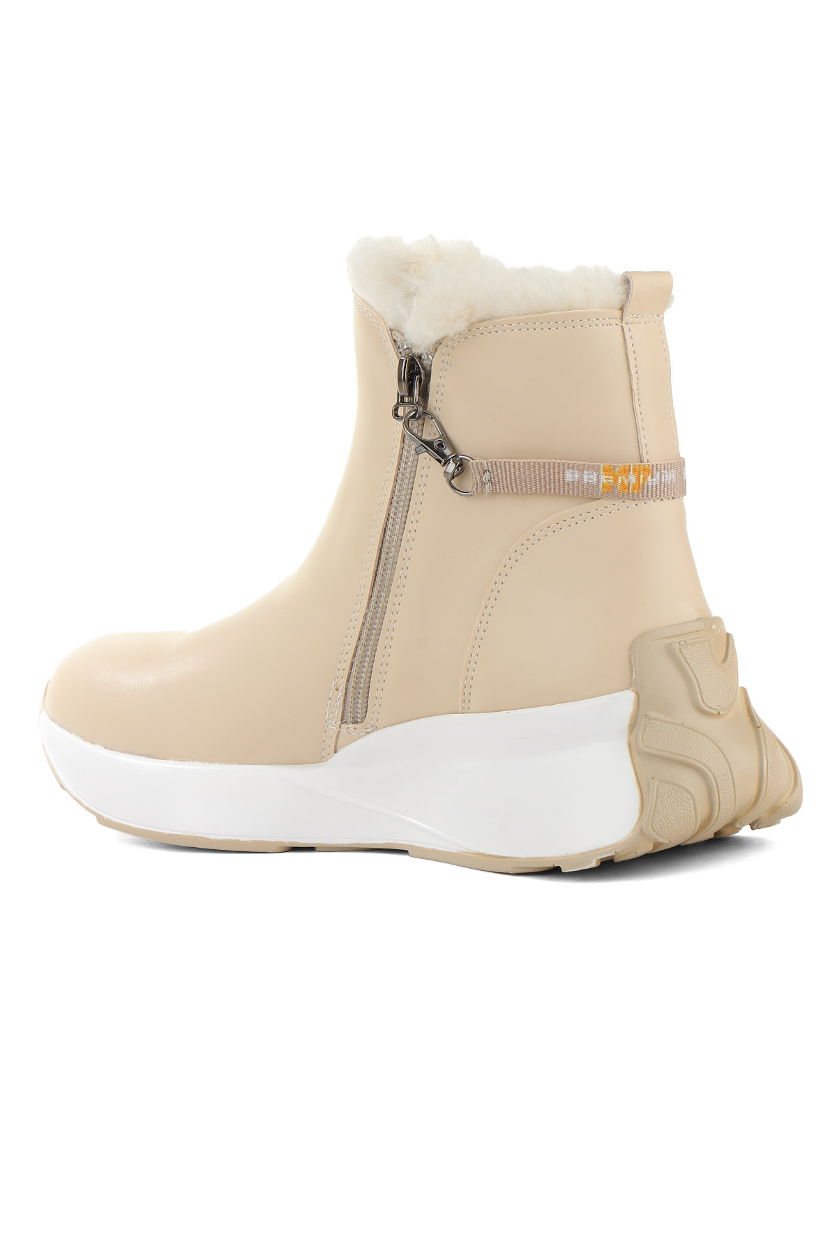 . Cristy Kürklü Fermuarlı Spor Kadın Bot - Görsel 5