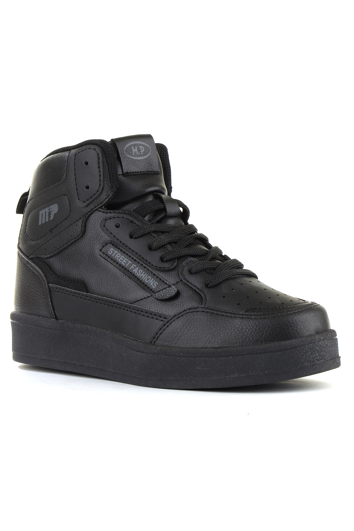 . Street High Cilt Bilekli Unisex Sneaker - Görsel 5