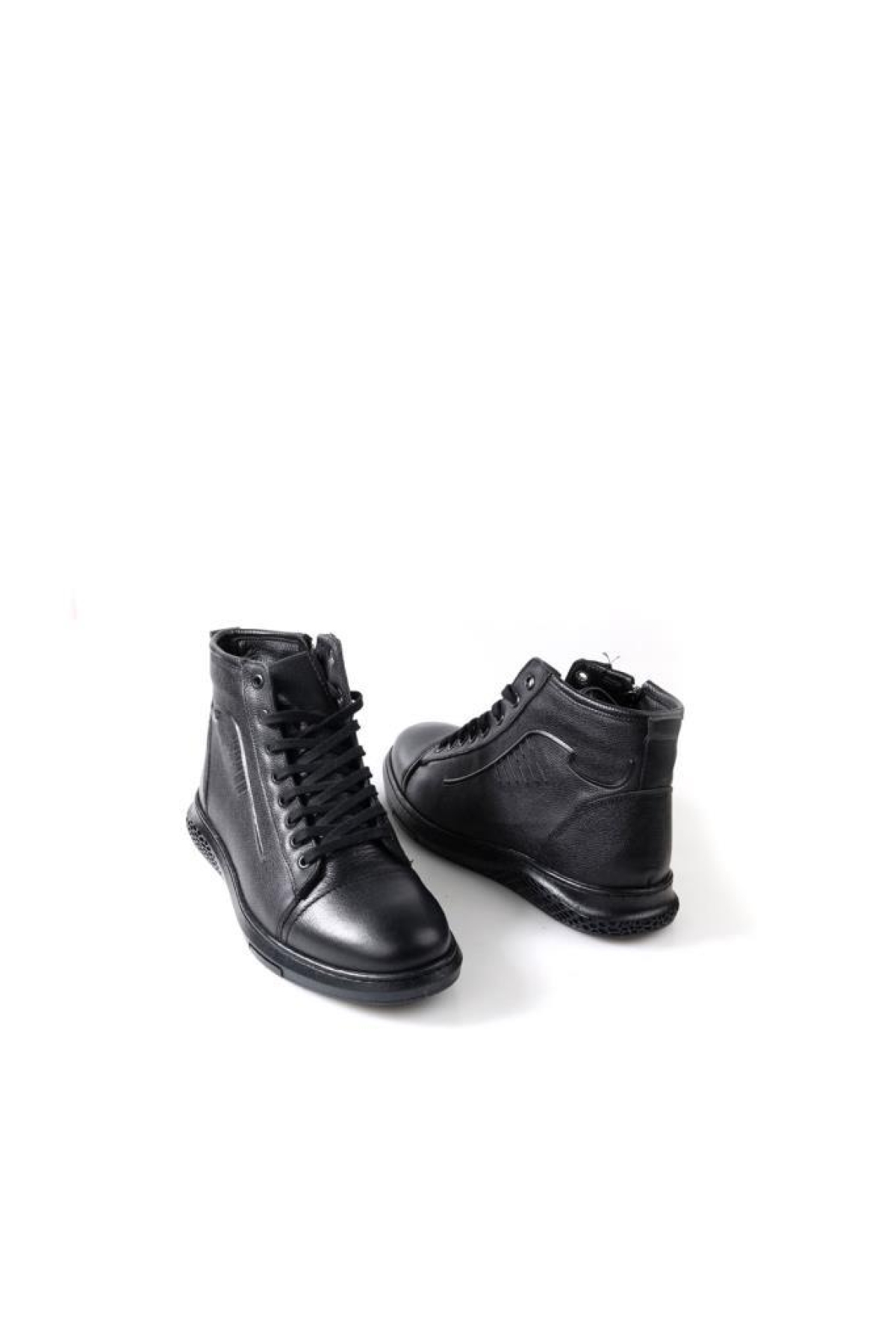 Bzky 2027 Erkek Kauçuk Taban Kürklü Hakiki Deri Bot - Görsel 6