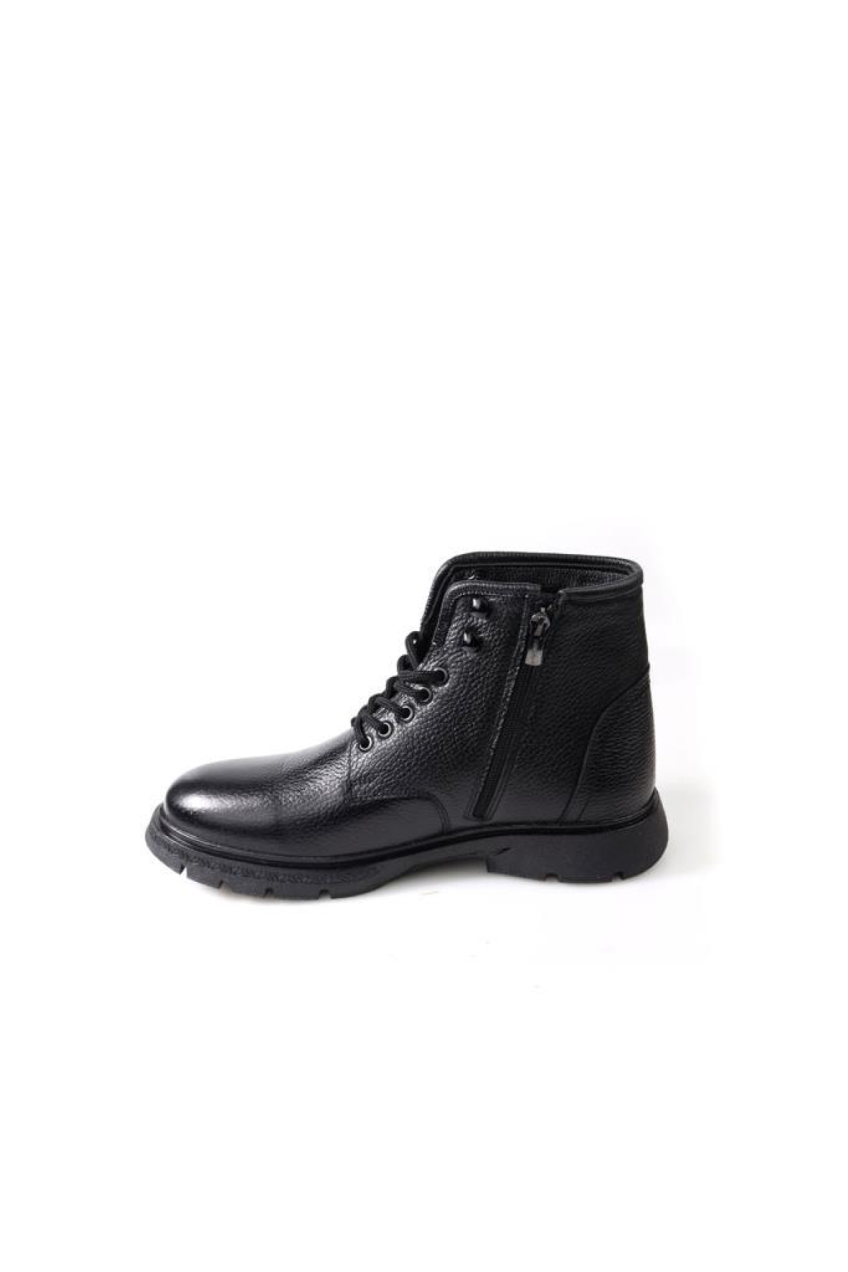 Bzky 23103 Erkek Kauçuk Taban Kürklü Hakiki Deri Bot - Görsel 4
