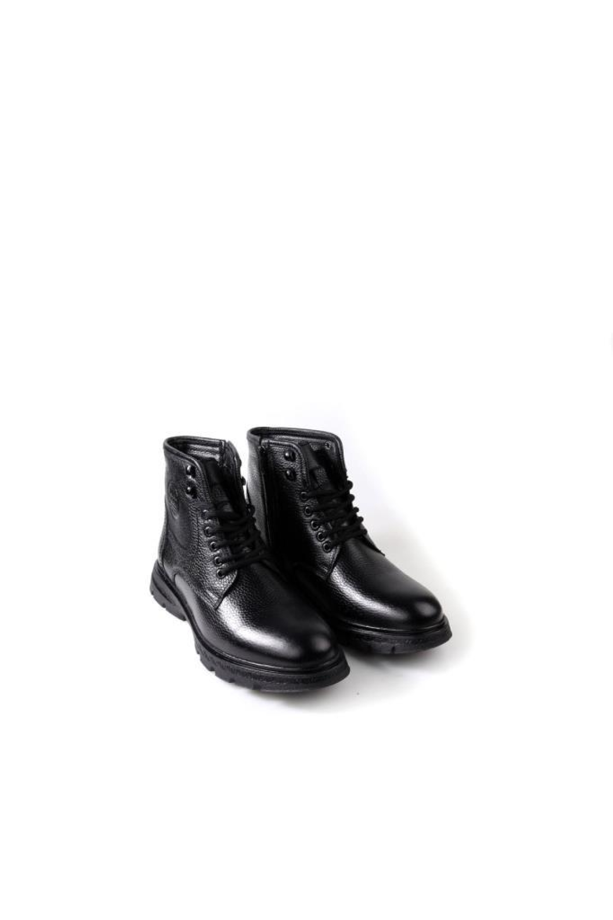 Bzky 23103 Erkek Kauçuk Taban Kürklü Hakiki Deri Bot - Görsel 5