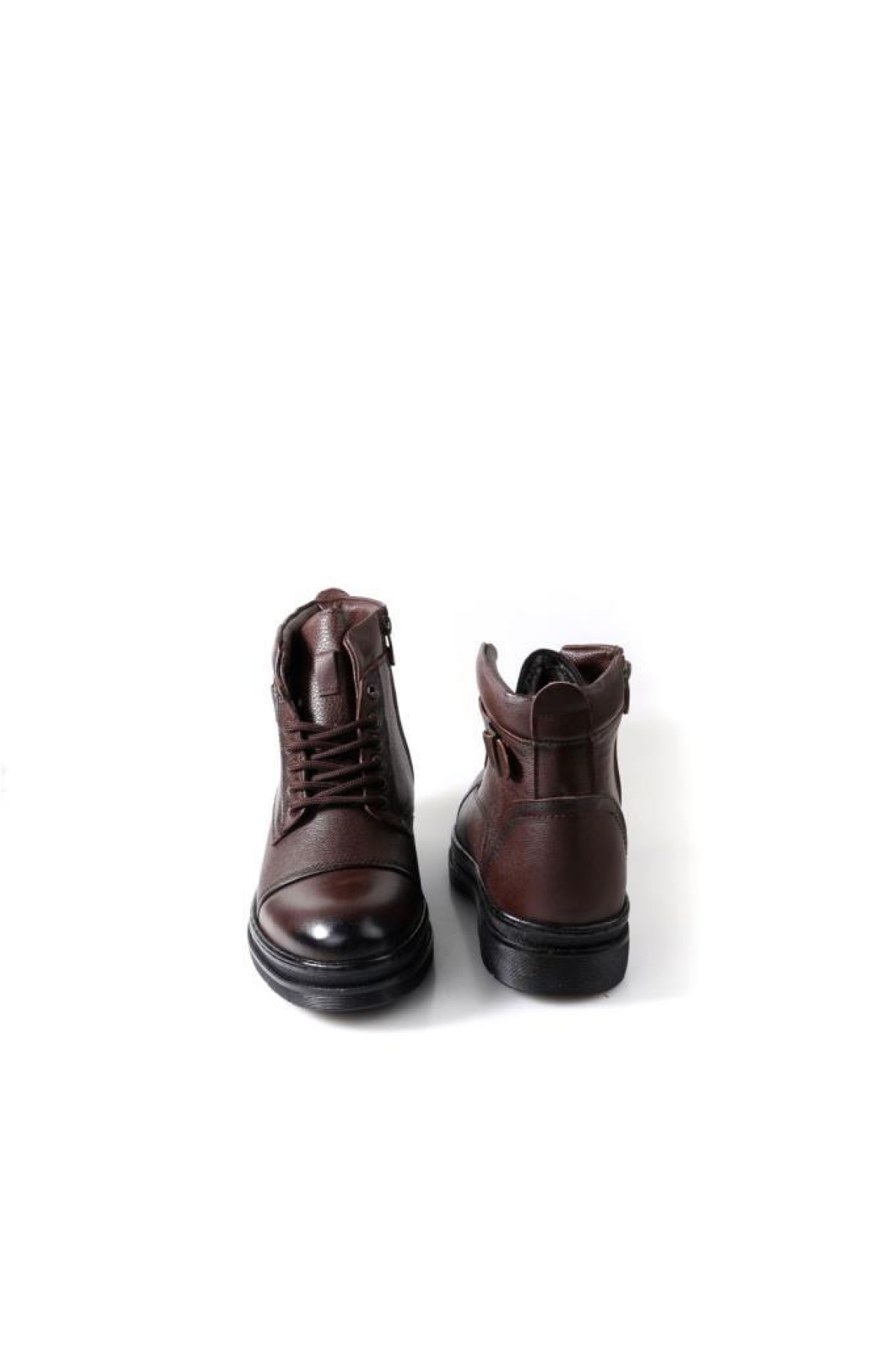 Bzky 3808 Erkek Kauçuk Taban Kürklü Hakiki Deri Bot - Görsel 6