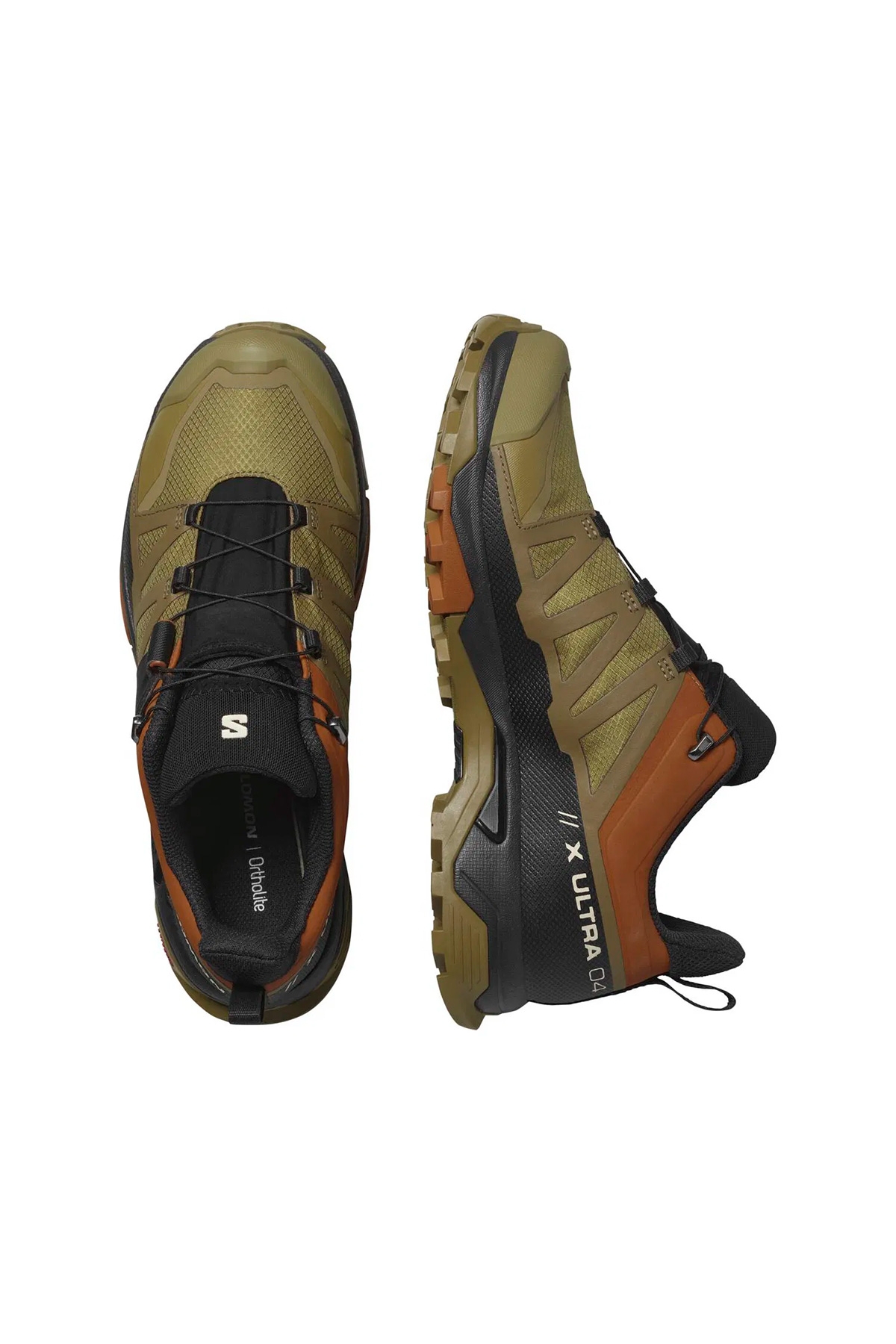 X Ultra 4 Goretex Erkek Haki Outdoor Ayakkabı - Görsel 5