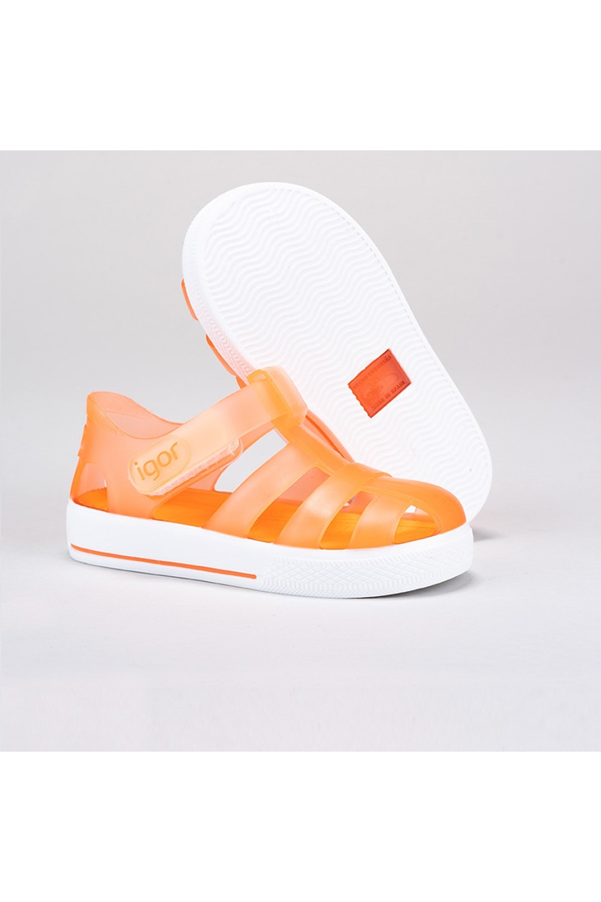 Star Çocuk Turuncu Sandalet - Görsel 4