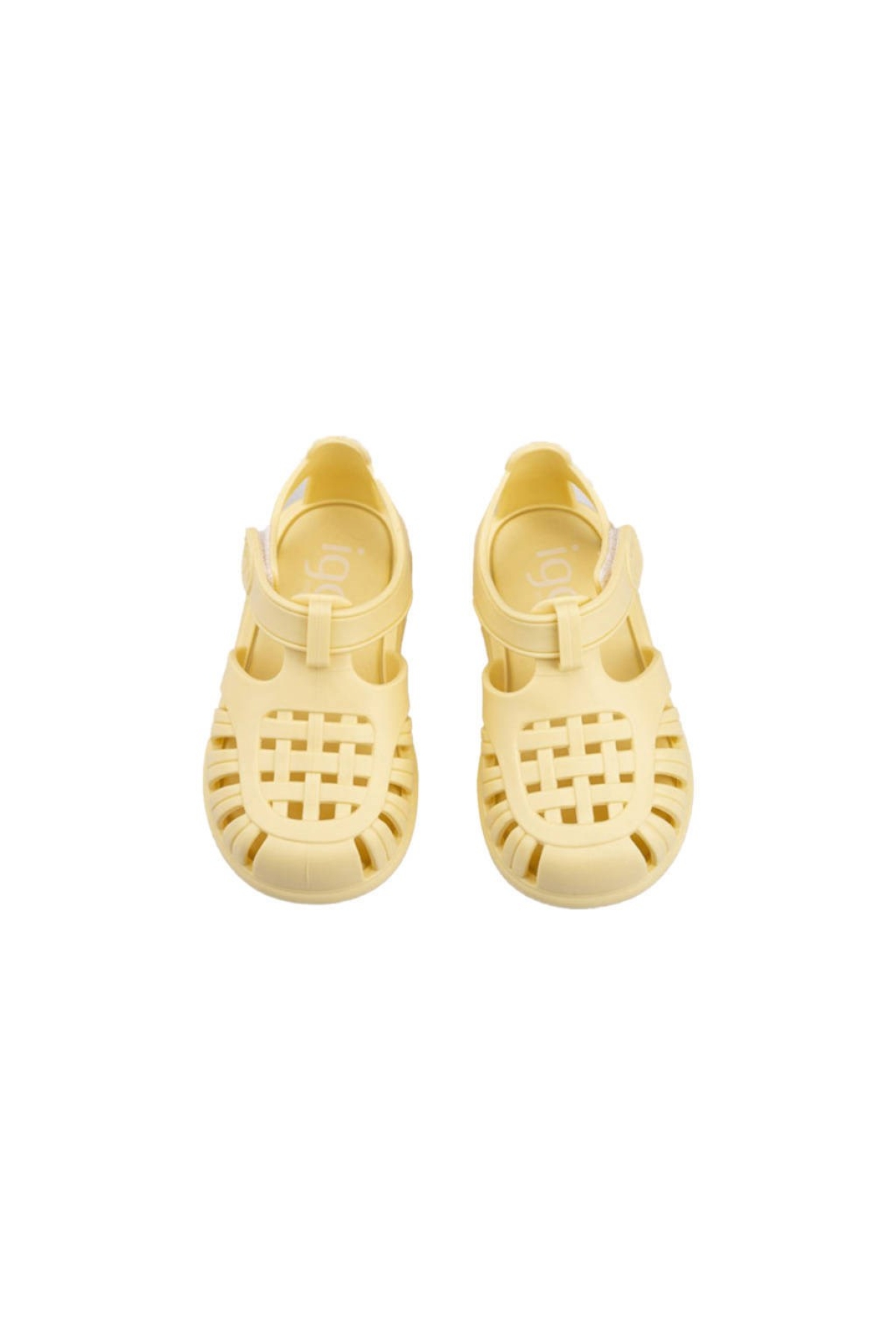 Tobby Solid Çocuk Sarı Sandalet - Görsel 4