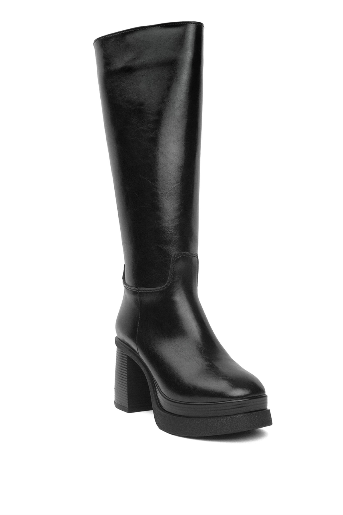 Fuar Hkn24K.256-1506.01R Kadın Topuklu Çizme Siyah - Görsel 3
