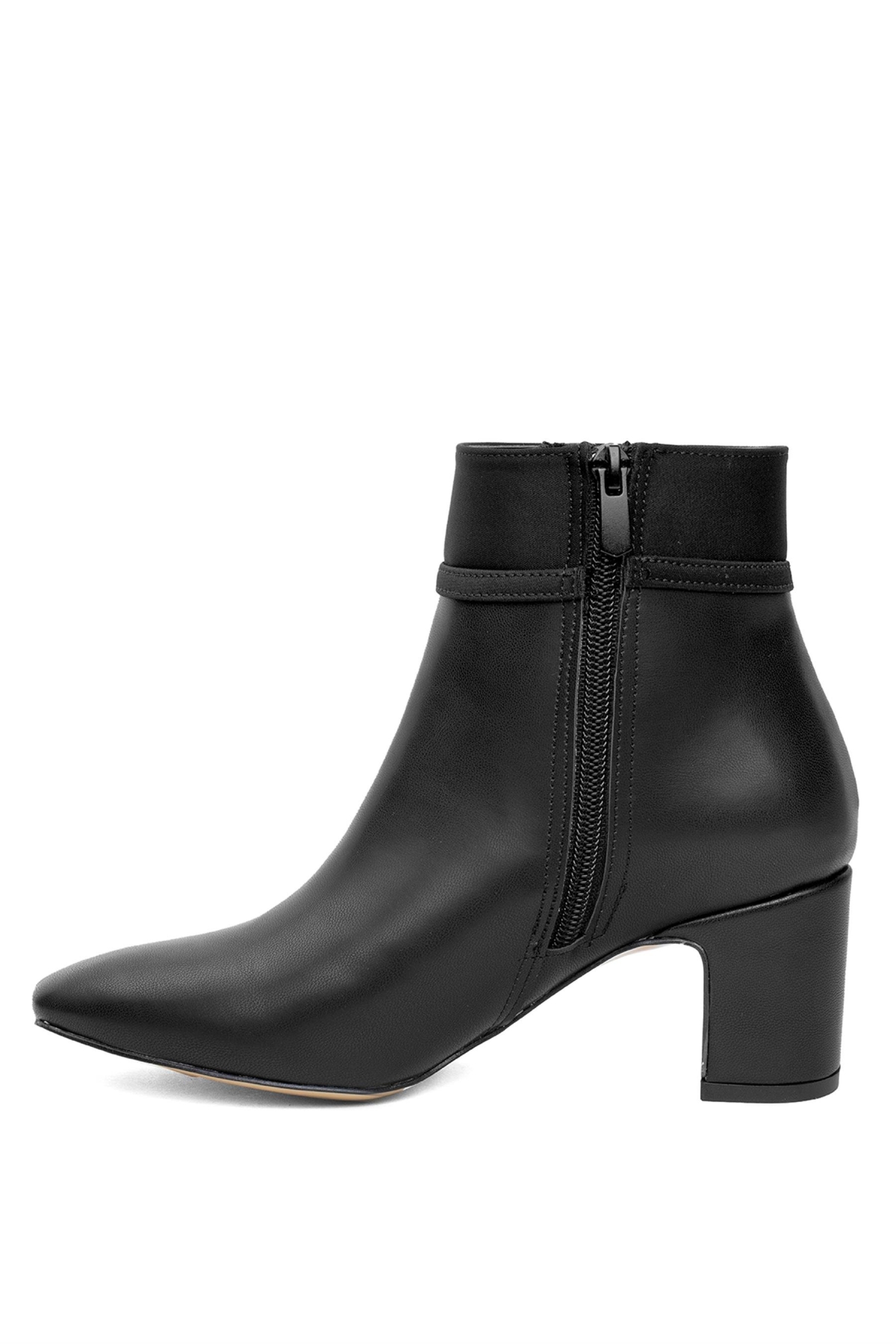 PM286 K801 Kadın Topuklu Bot Siyah - Görsel 4