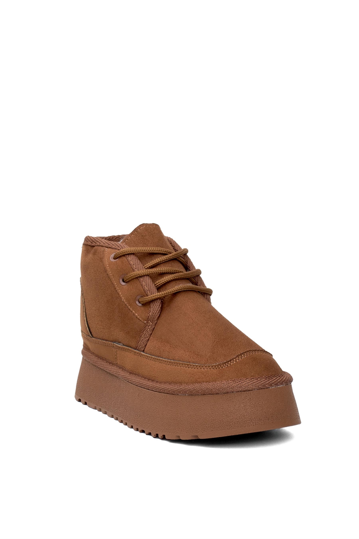 Elit MRT101S Kadın Düz Bot Taba - Görsel 5