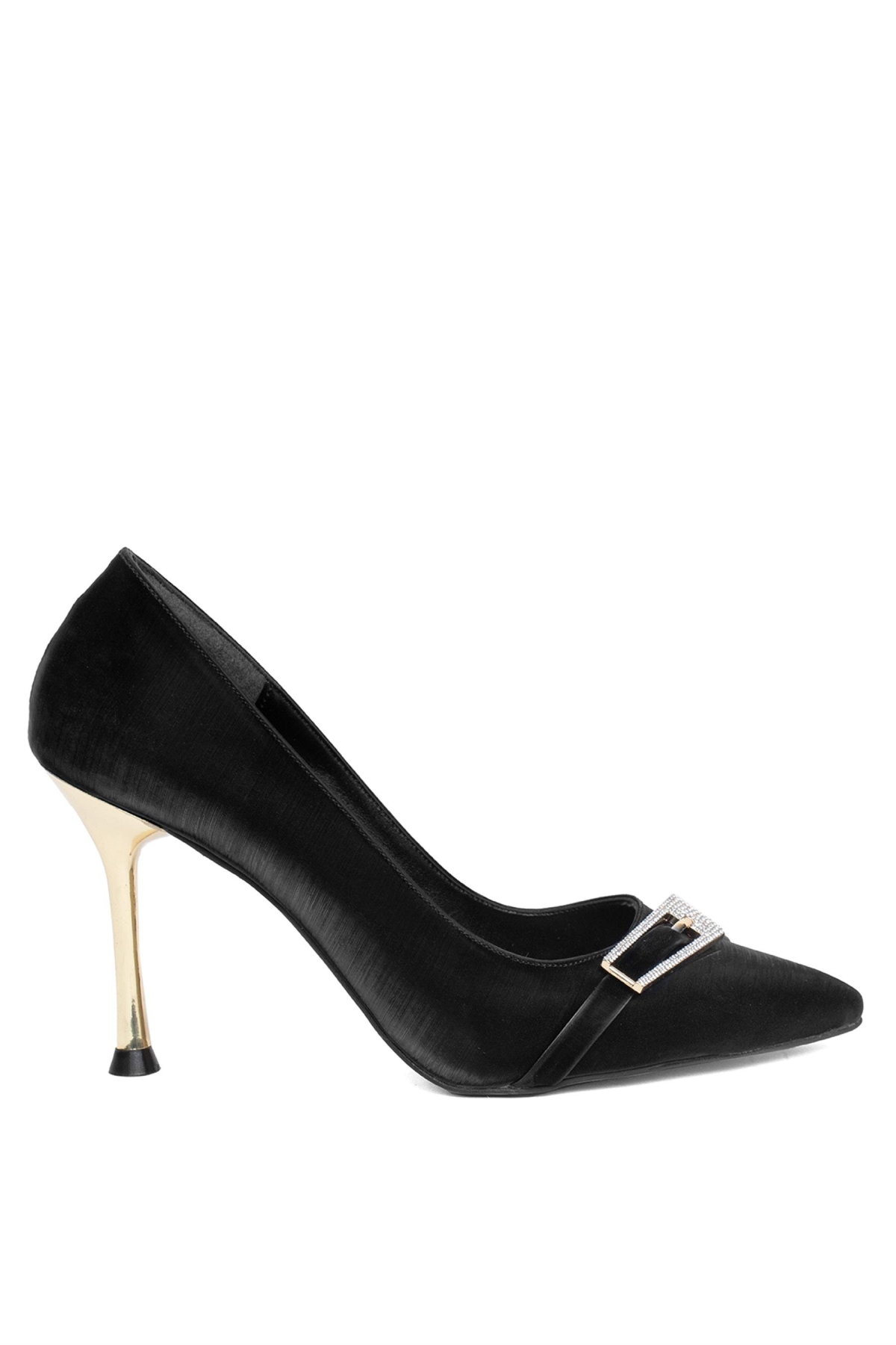 PM450 K409-2 Kadın Abiye Ayakkabı Siyah - Görsel 2