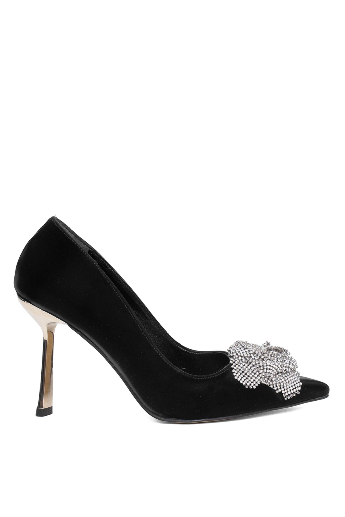 PM439 K990 Kadın Abiye Ayakkabı Siyah - Görsel 2