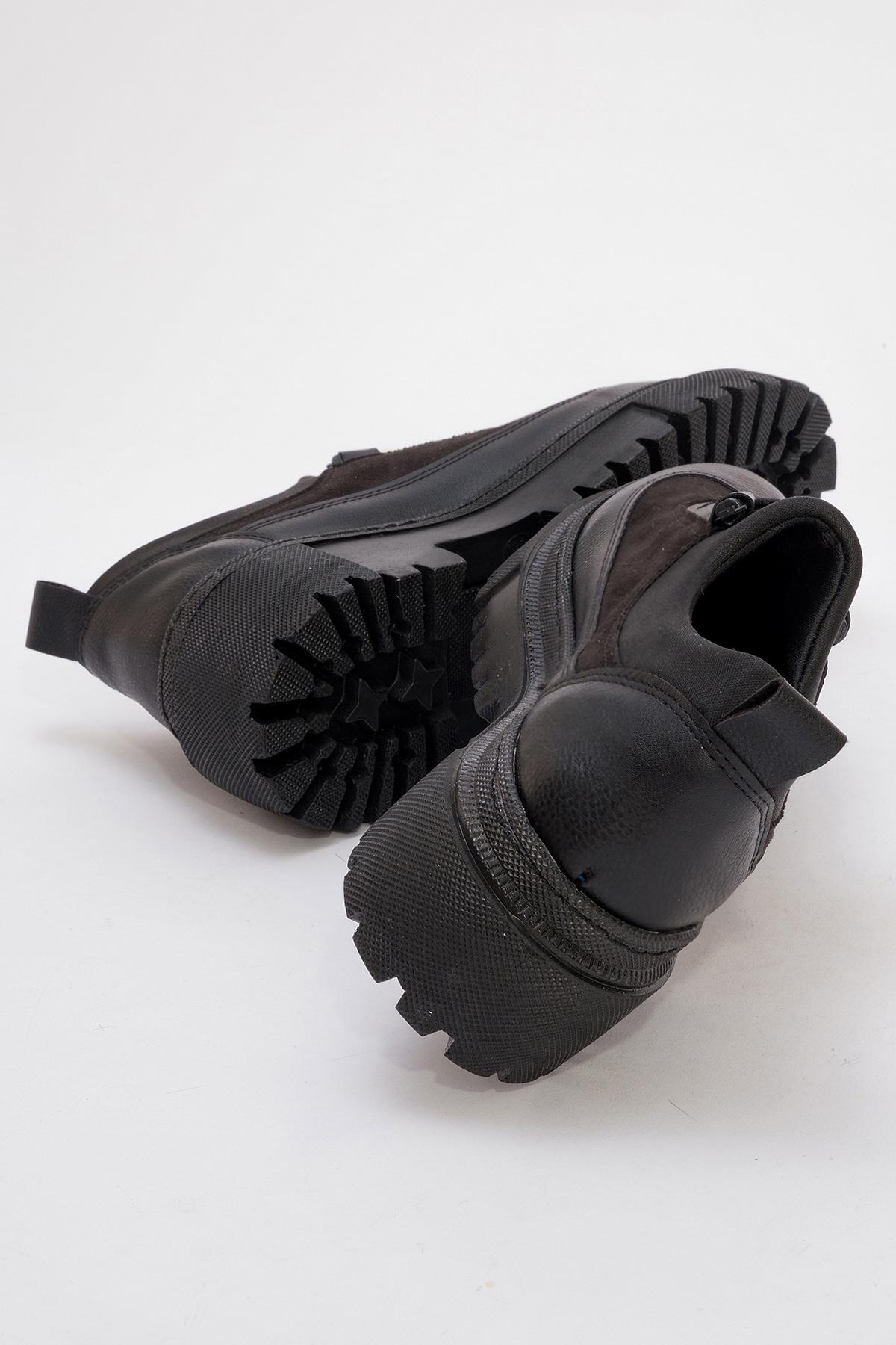 Kadın Günlük Ayakkabı SİYAH CİLT - Görsel 5