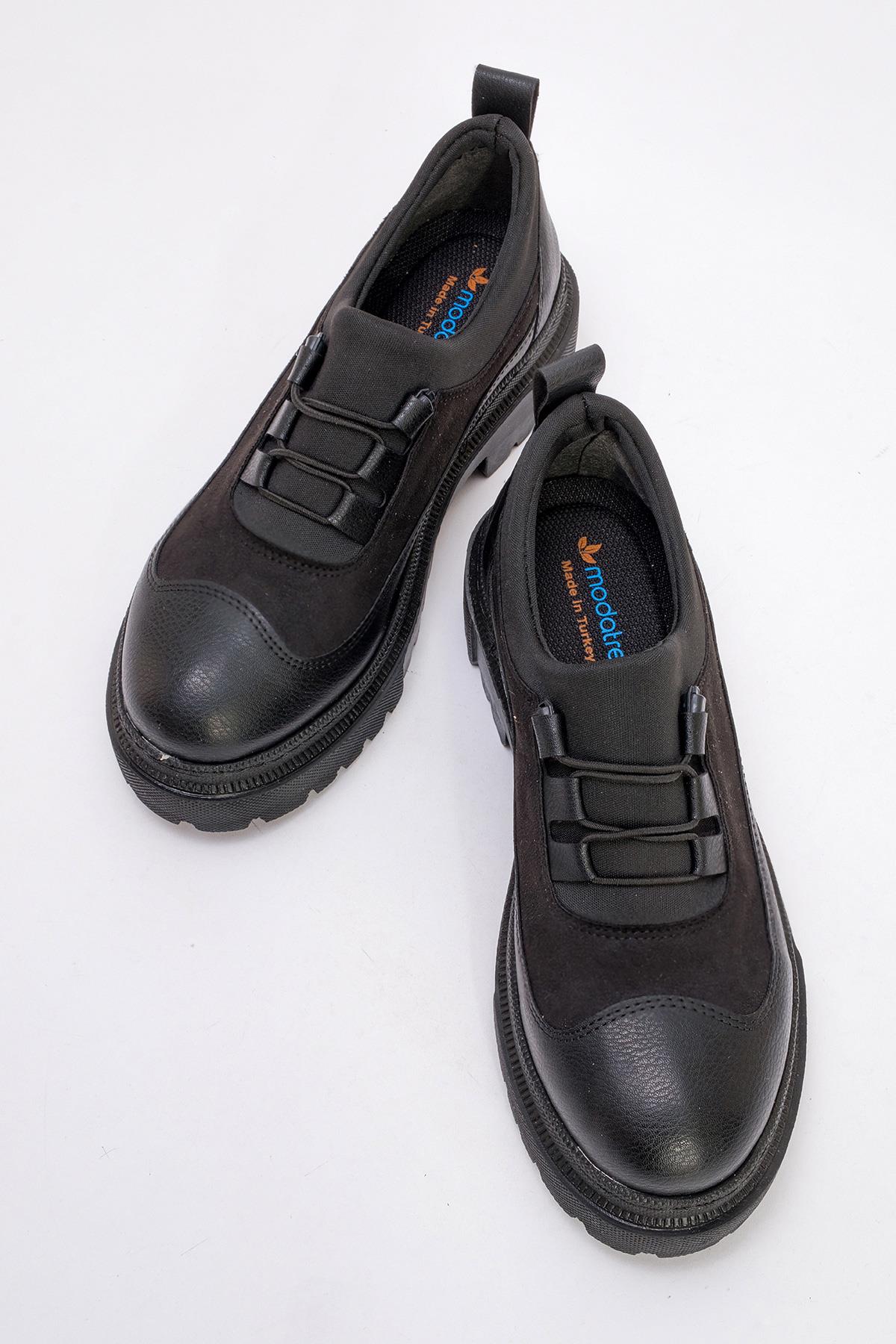 Kadın Günlük Ayakkabı SİYAH CİLT - Görsel 6