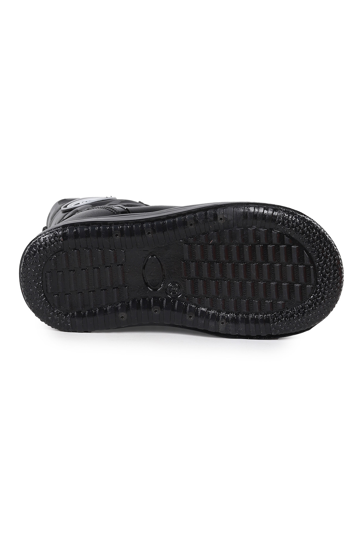 Cern Fermuarlı Kız Çocuk Bot Ayakkabı Siyah - Görsel 4