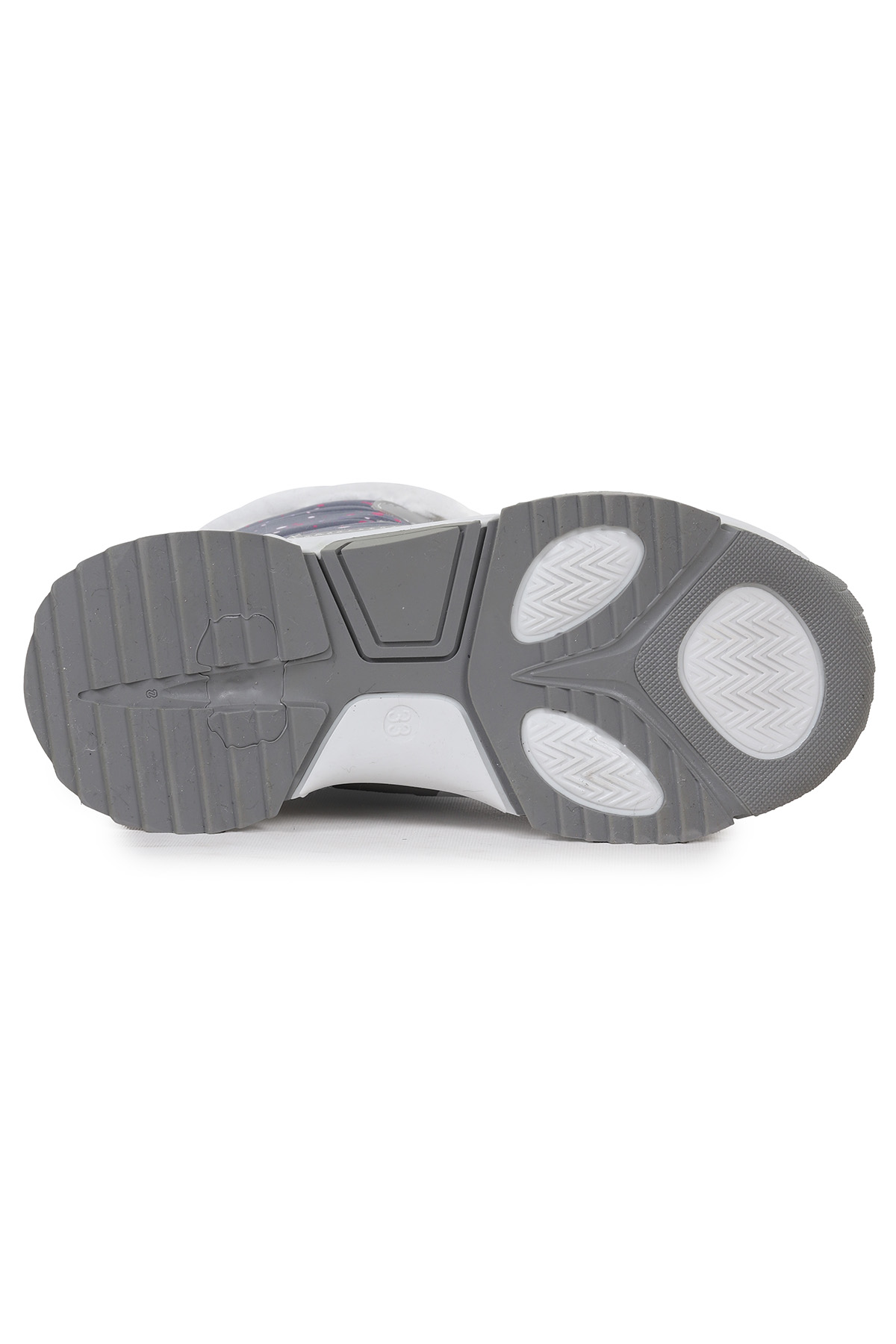 Bambu Bağcıklı Kız Çocuk Kar Botu Füme - Fuşya - Görsel 7