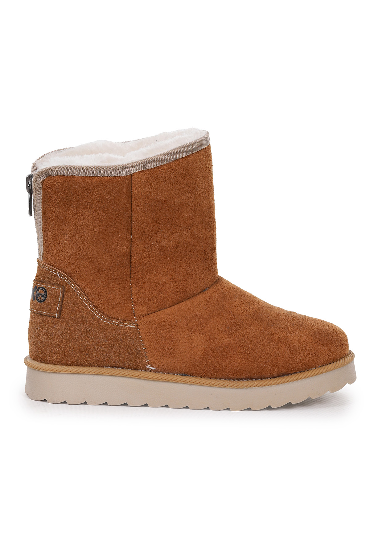 Jessy Fermuarlı Kız Çocuk Bot Tarçın - Görsel 4