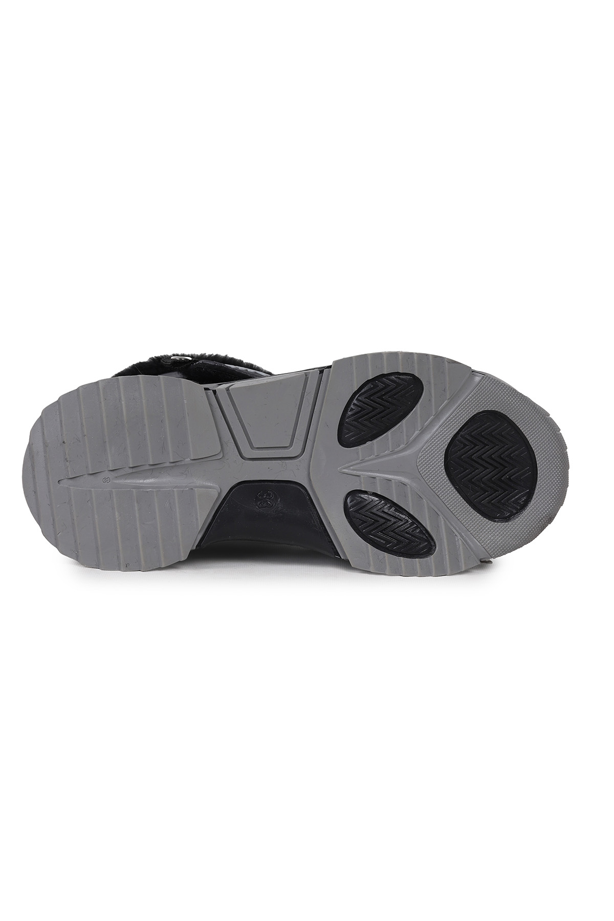 Magic Cırtlı Erkek Çocuk Kar Botu Füme - Siyah - Görsel 7