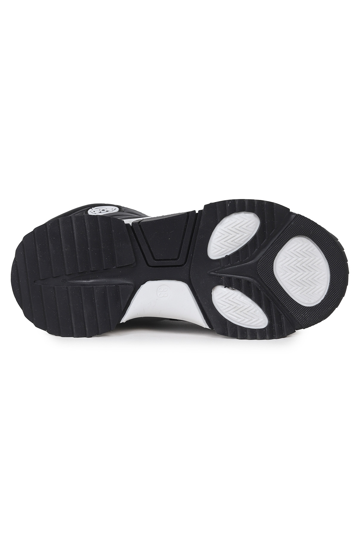 Sumo Fermuarlı Erkek Çocuk Kar Botu Siyah - Beyaz - Görsel 8